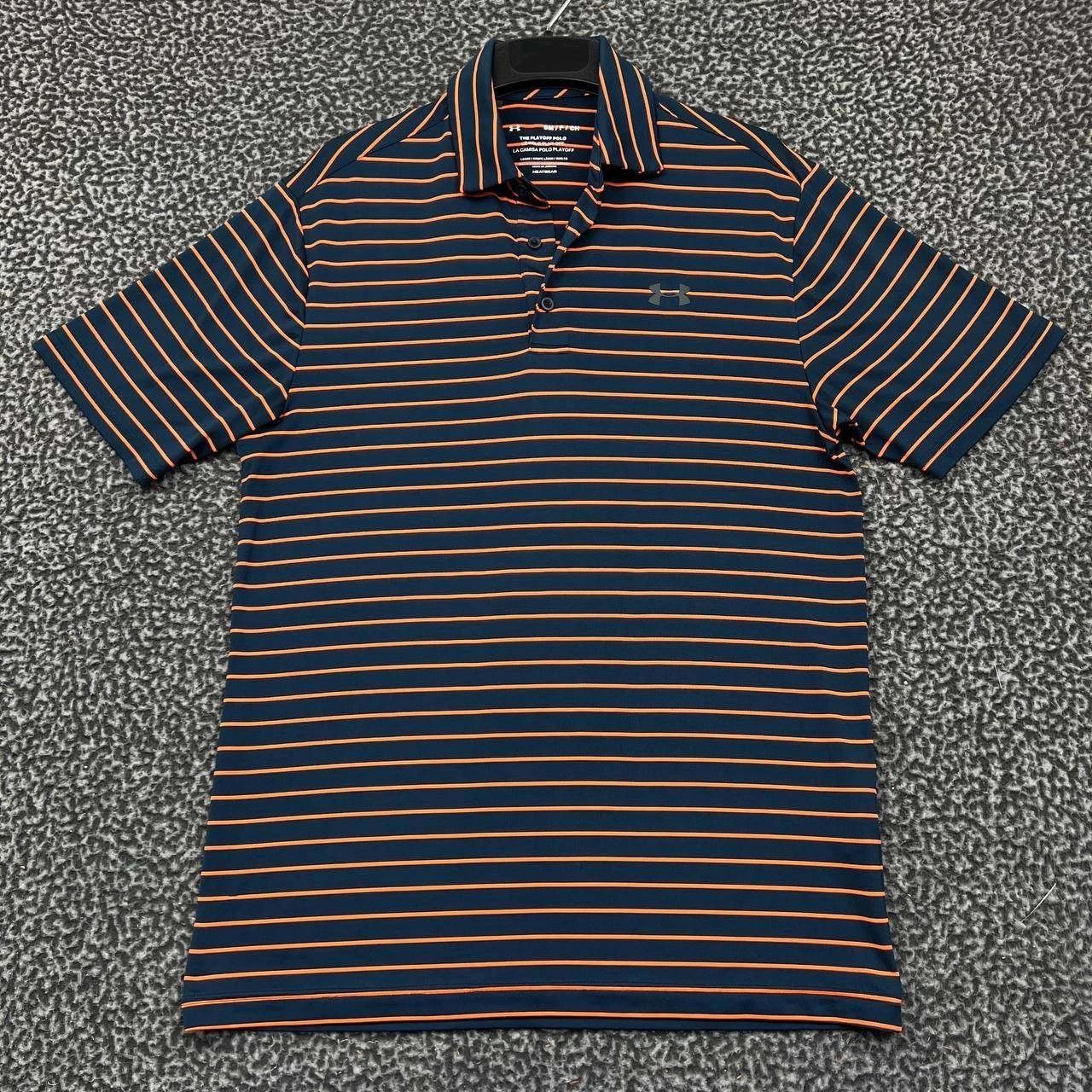 Under Armour Under Armour Playoff Polo Shirt Men Striped Golf Collared S Size US S / EU 44-46 / 1 - 1 Thumbnail