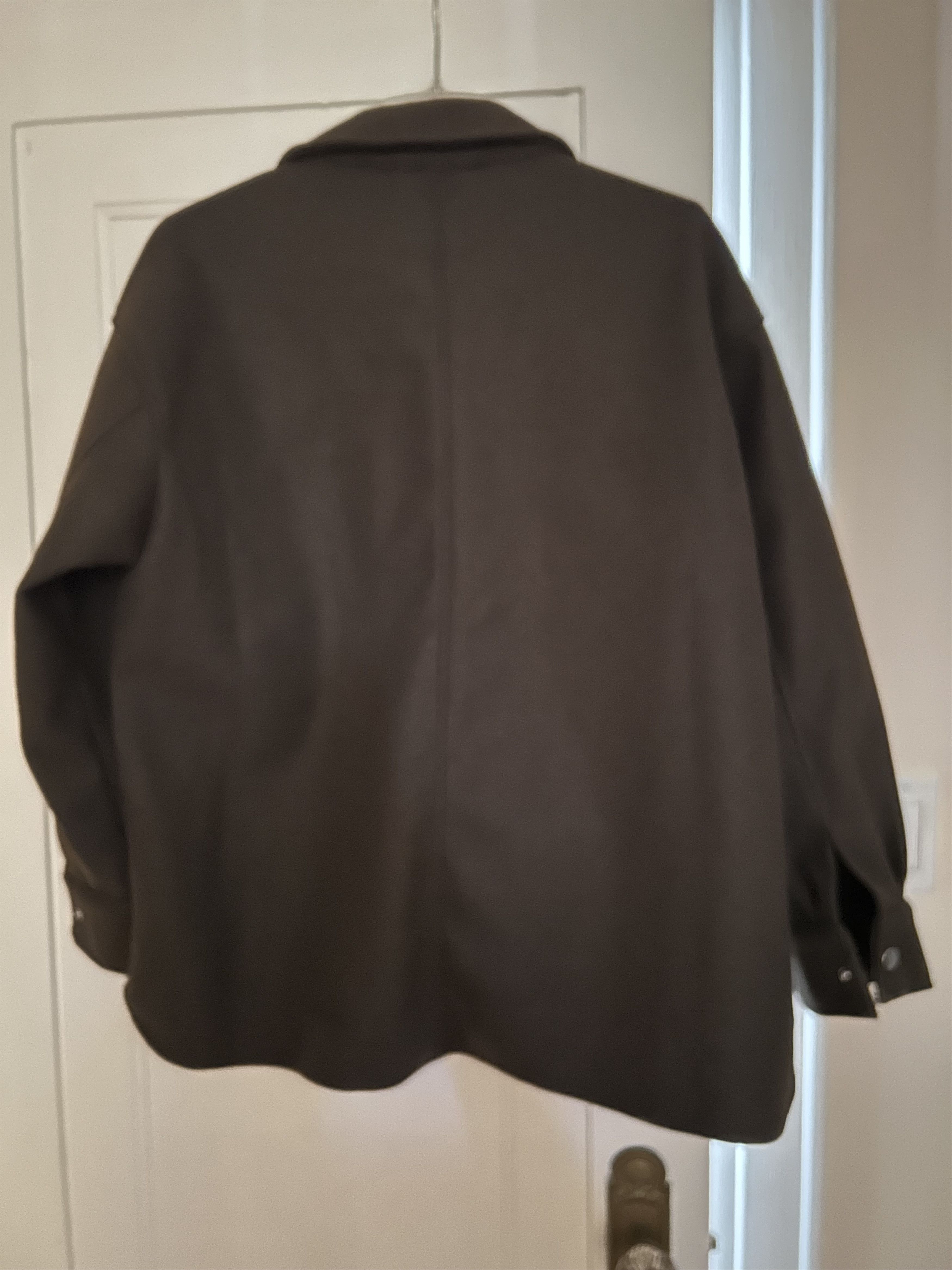 Forever 21 Forever 21 Dark Brown Shirt Jacket Shacket Size M Snap Size M / US 6-8 / IT 42-44 - 2 Thumbnail
