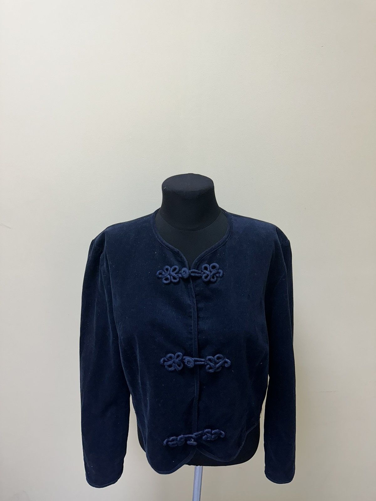 Laura Ashley × Vintage Cardigan Laura Ashley size EU 42 made in Great Britain Size XL / US 12-14 / IT 48-50 - 3 Thumbnail