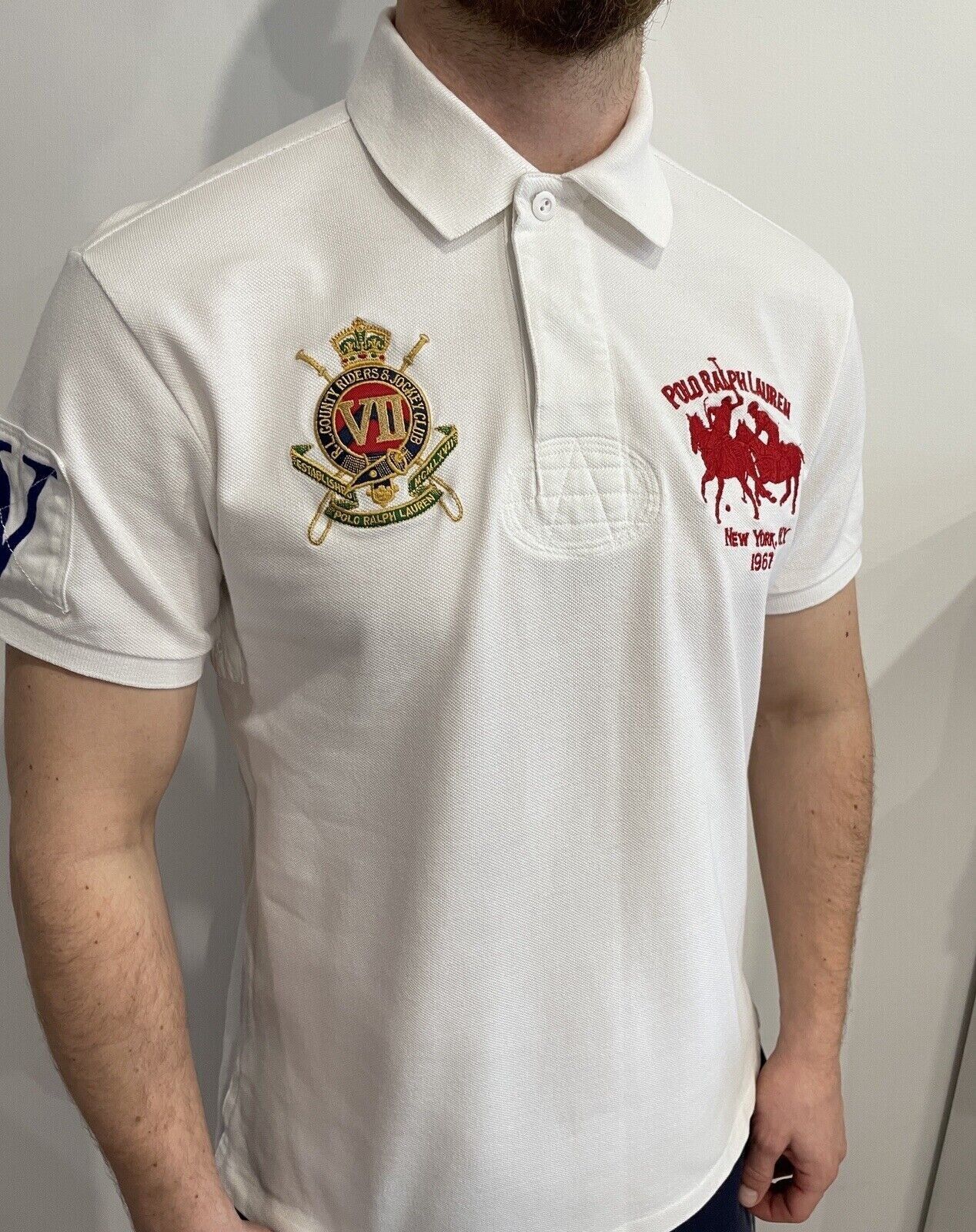 Polo Ralph Lauren POLO RALPH LAUREN NEW YORK MENS WHITE SHIRT CUSTOM FIT Size US M / EU 48-50 / 2 - 3 Thumbnail