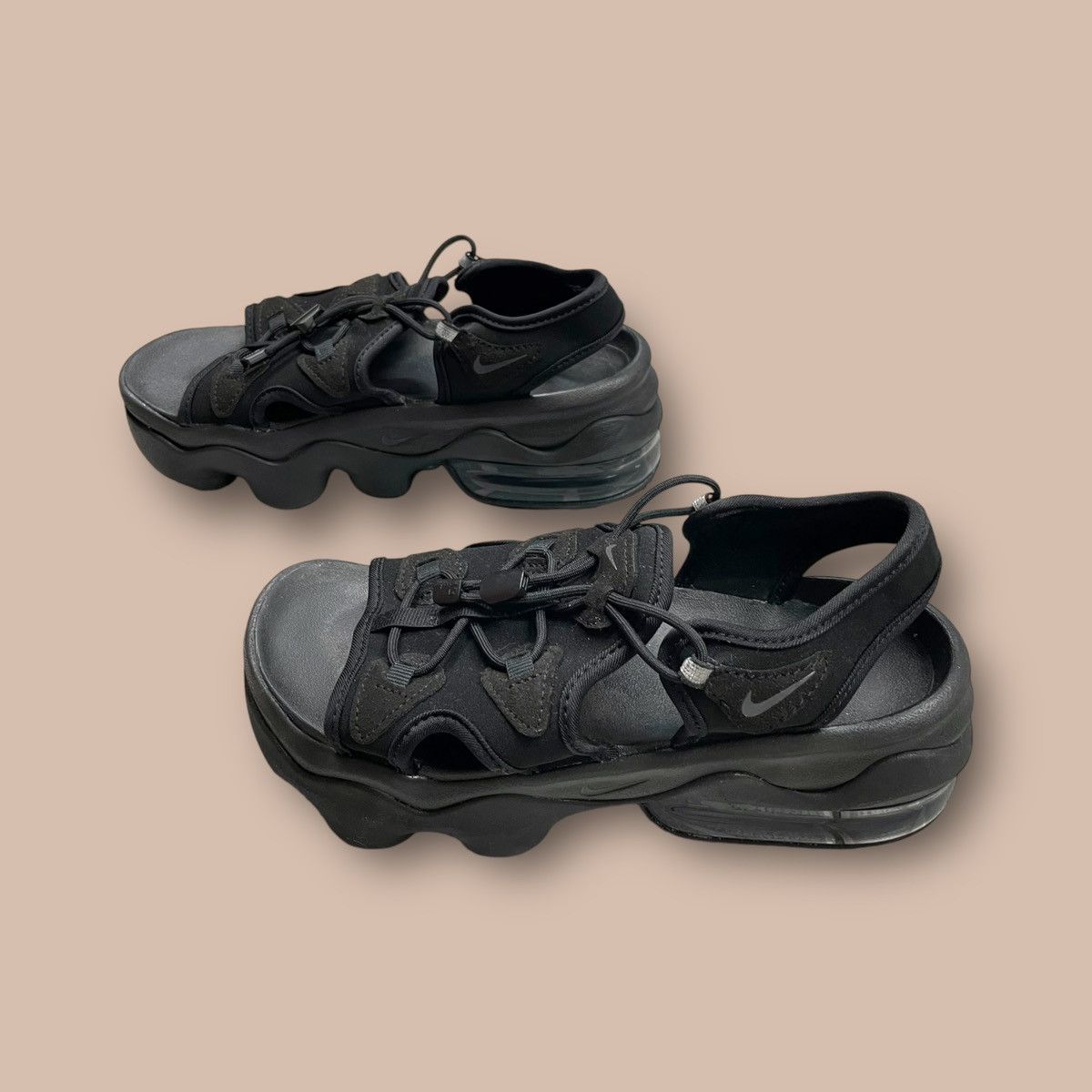Nike Nike Air Max Koko Sandals Triple Black Size US 5.5 / EU 38 - 2 Thumbnail