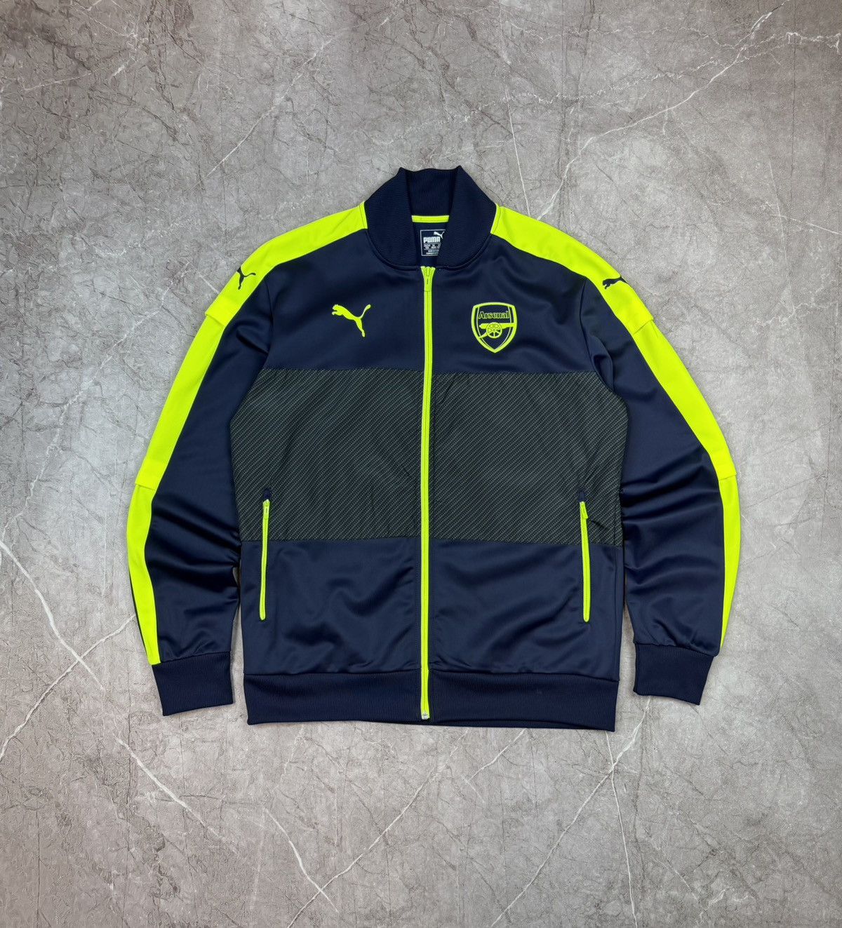 Puma Puma Arsenal London Soccer Zip Up Track Jacket Size US M / EU 48-50 / 2 - 2 Thumbnail