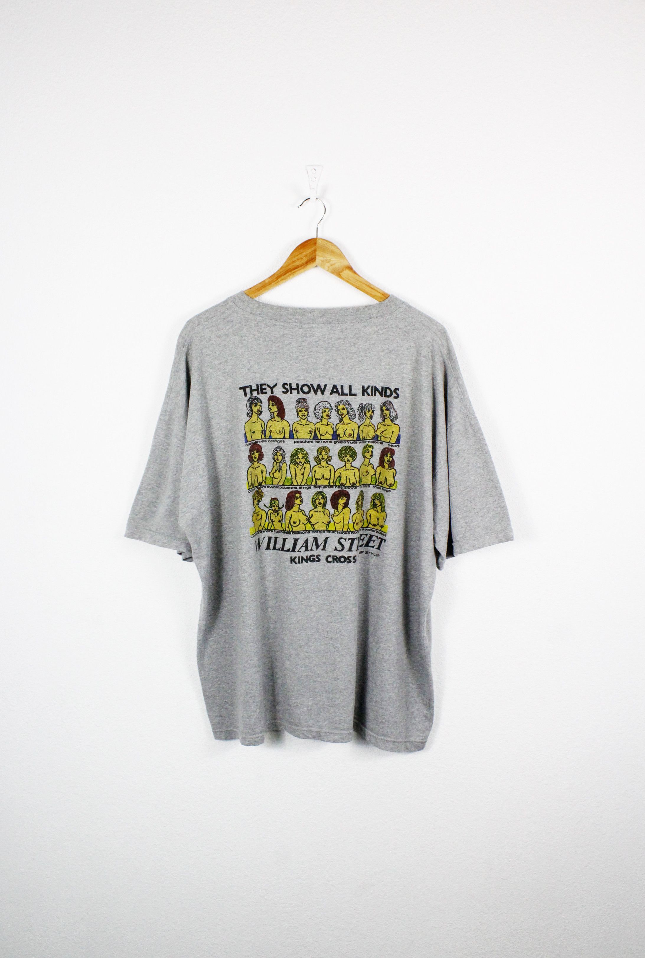 Vintage Vintage William Street Coat Hooks Humor Boobs Style Tee Size US XL / EU 56 / 4 - 5 Thumbnail