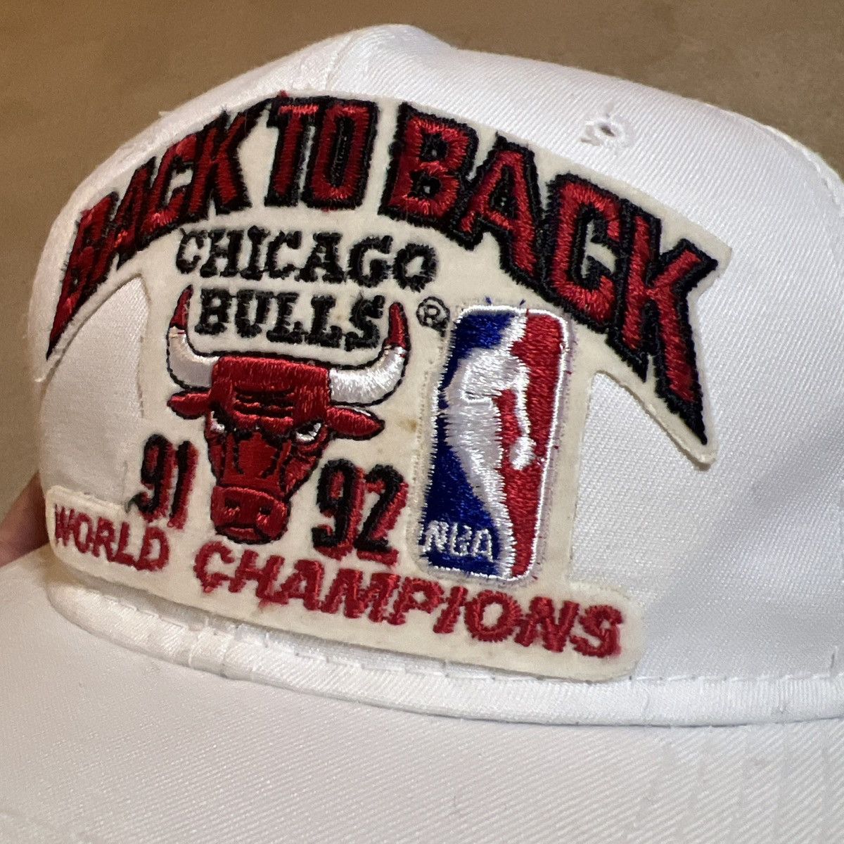 Sports Specialties Sports Specialties Chicago Bulls Back To Back 91 And 92 NBA Size ONE SIZE - 6 Thumbnail