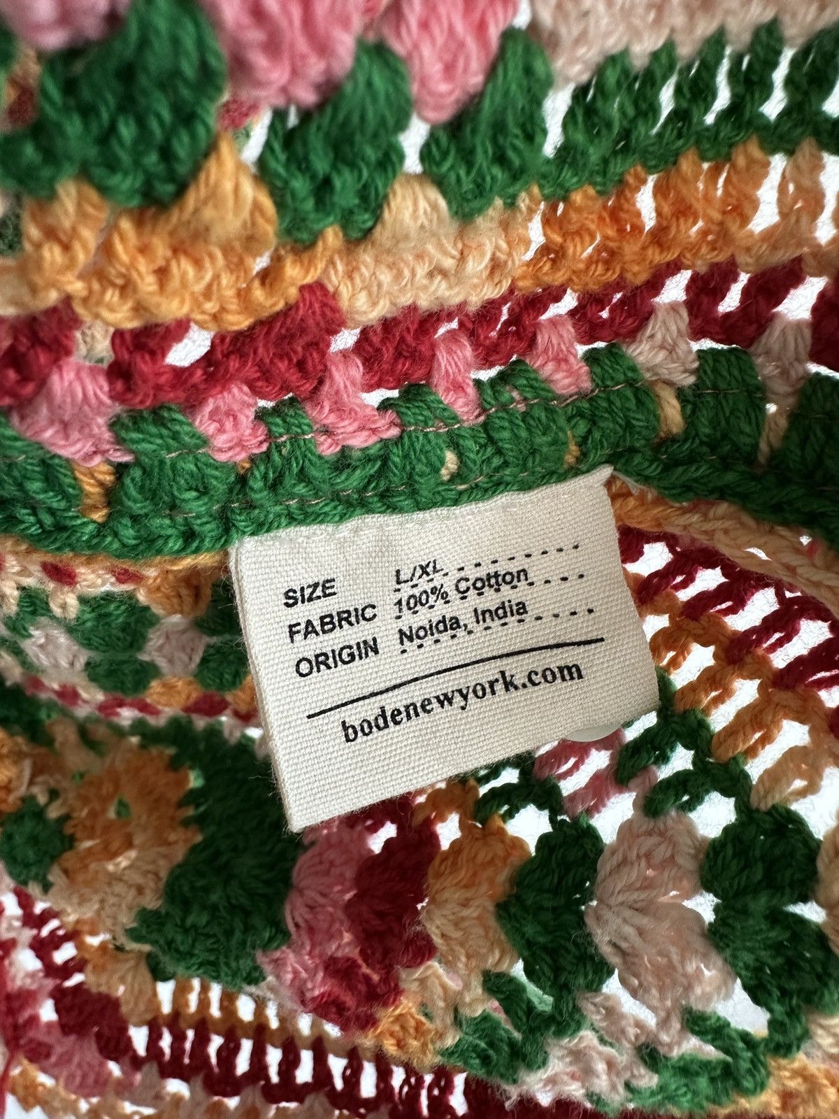 Bode Bode Manchester Crochet Short-Sleeve Shirt 'Multi-Color' Size US L / EU 52-54 / 3 - 3 Thumbnail