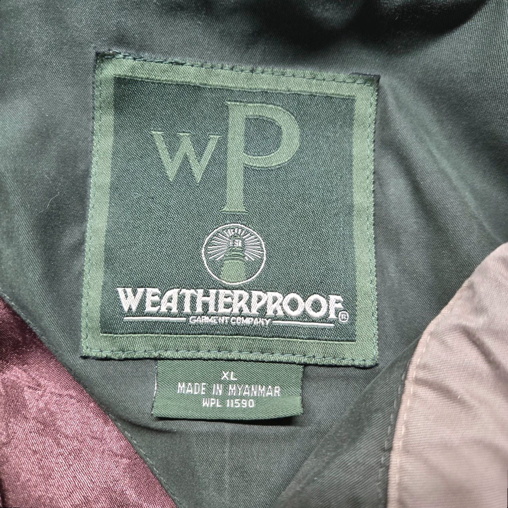 Weatherproof Weatherproof Brown Bomber Jacket Adult Men XL ZIP Front Coat - Solid Polyester Weatherproof Owl Logo Zipper Winter Fall Spring Summer X Large Mens Size US XL / EU 56 / 4 - 3 Thumbnail