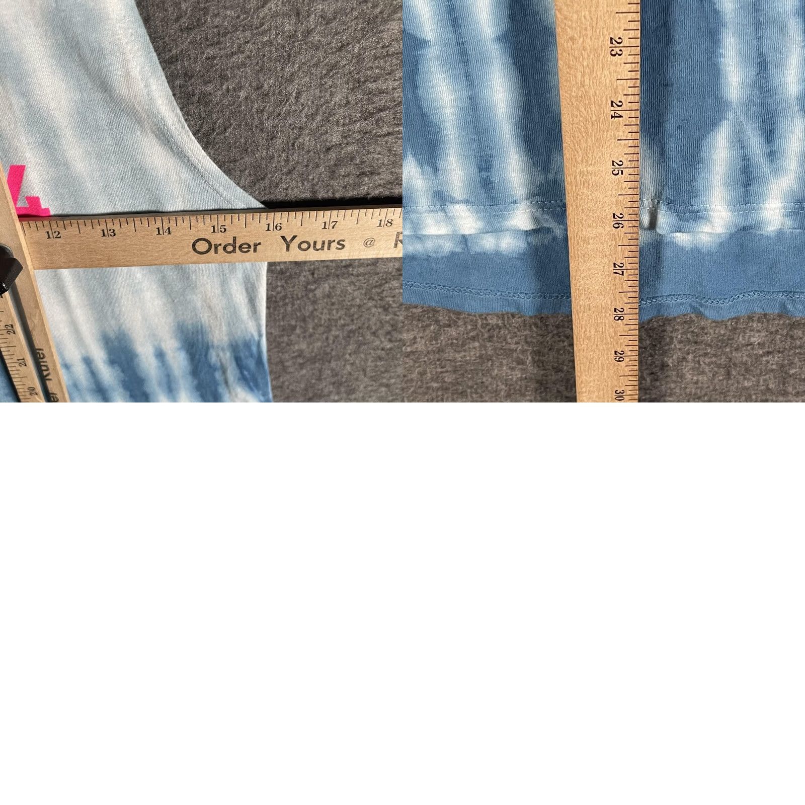 Vintage American Fighter Tank Top Womens Small Blue Quinn Muscle Tie Dye Graphic NWT Size S / US 4 / IT 40 - 8 Thumbnail