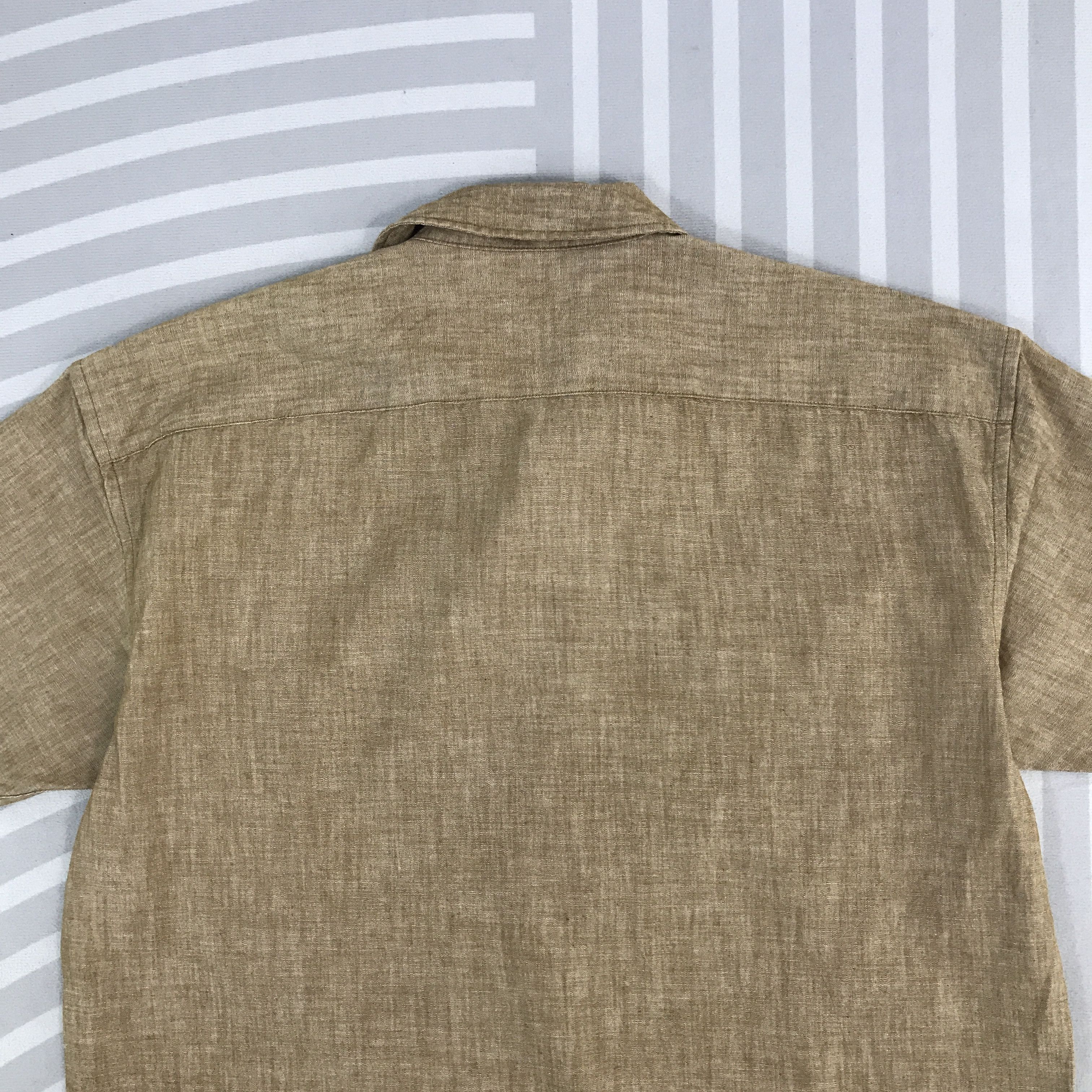 JW Anderson × Japanese Brand × Uniqlo Vintage J.W.Anderson x Uniqlo button up short sleeve Shirt Size US S / EU 44-46 / 1 - 4 Thumbnail