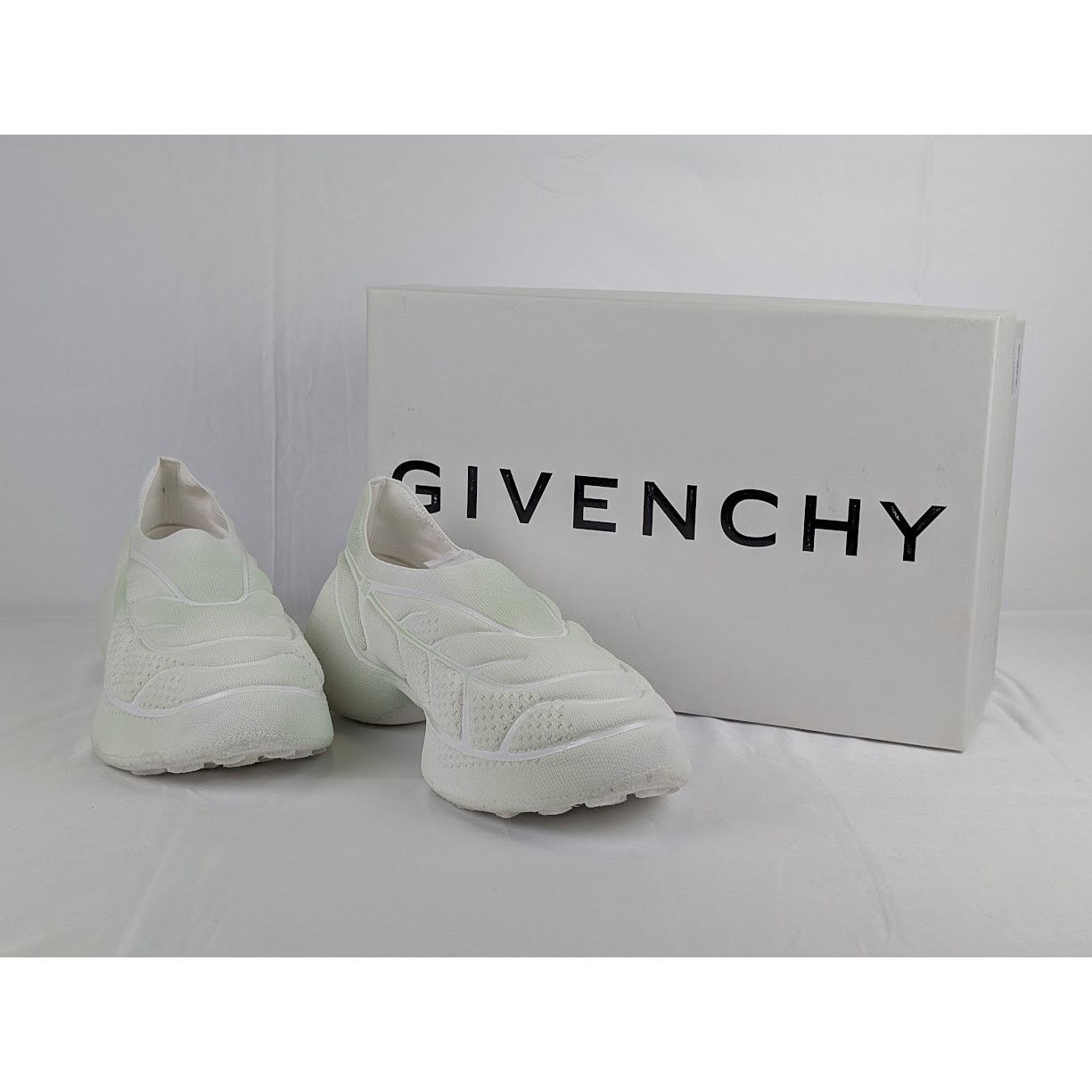 Givenchy o1rshd1 TK-360 Plus Sneakers in Green / White Size US 10 / EU 43 - 8 Thumbnail
