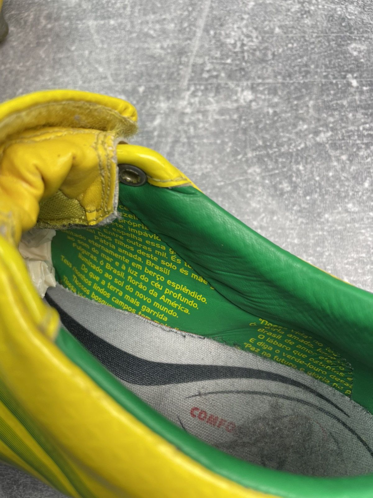 Adidas Adidas Tunit +F50 Brazil World Cup Limited Football Boots Size US 7 / EU 40 - 14 Thumbnail