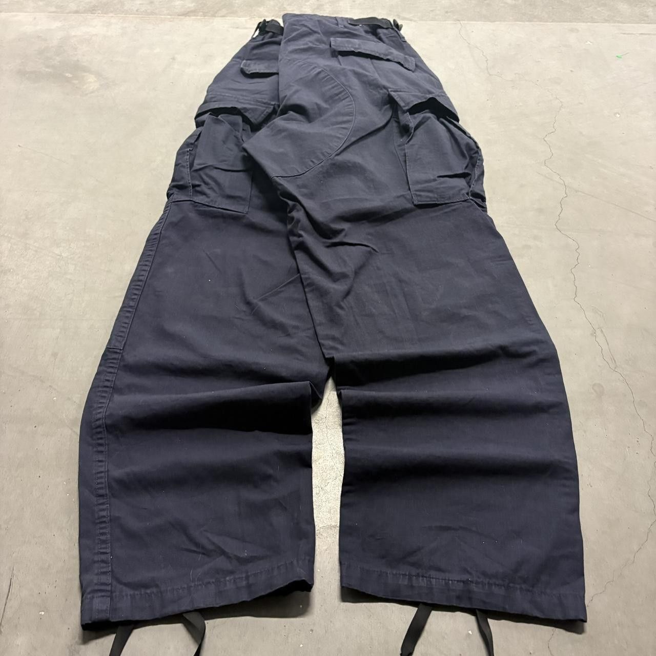 Propper Crazy Vintage Y2K/2000s Baggy Propper Navy Blue Cargo Pants! Size US 34 / EU 50 - 5 Thumbnail