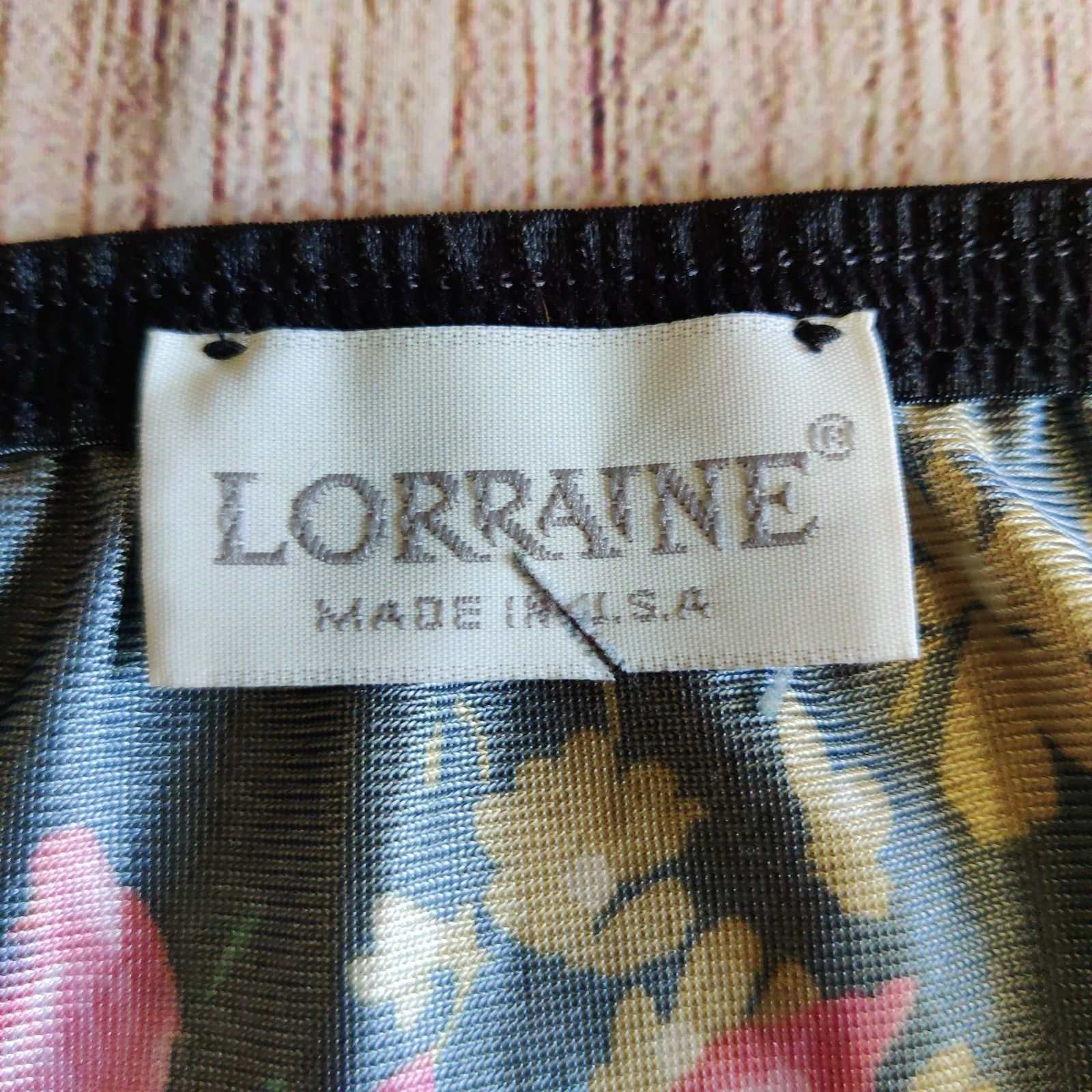 Vintage Vintage Lorraine sexy floral babydoll chemise sz M Size ONE SIZE - 10 Thumbnail