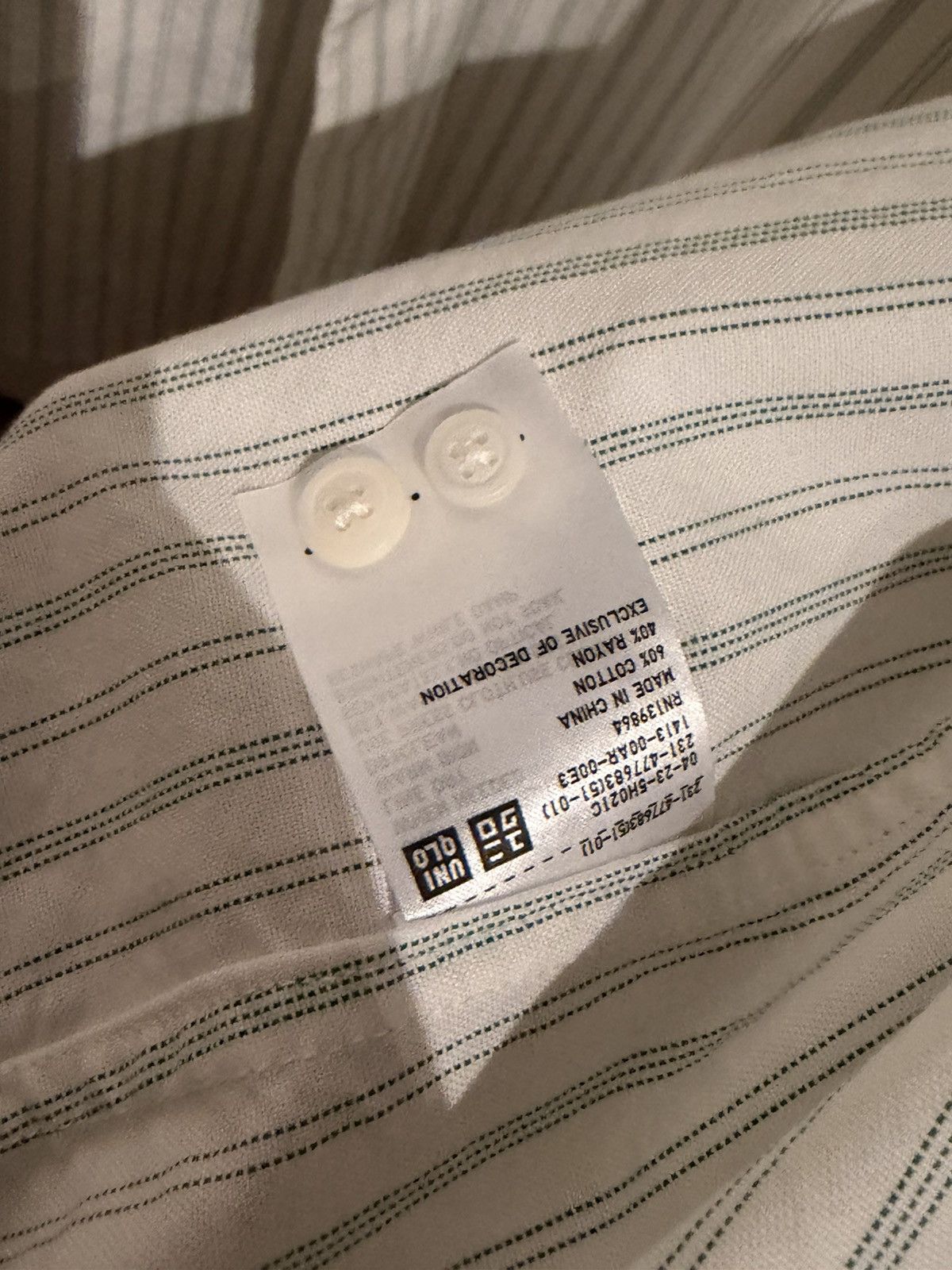 JW Anderson × Uniqlo JW Anderson Uniqlo Cropped Button Up SS25 Size US XS / EU 42 / 0 - 5 Thumbnail
