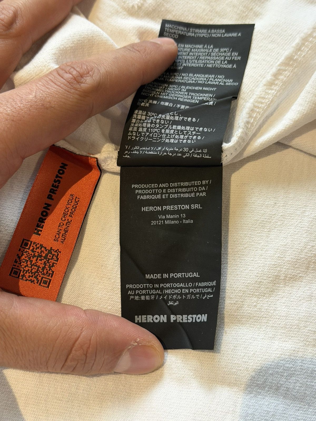 Heron Preston Heron preston T shirt Size US XL / EU 56 / 4 - 7 Thumbnail