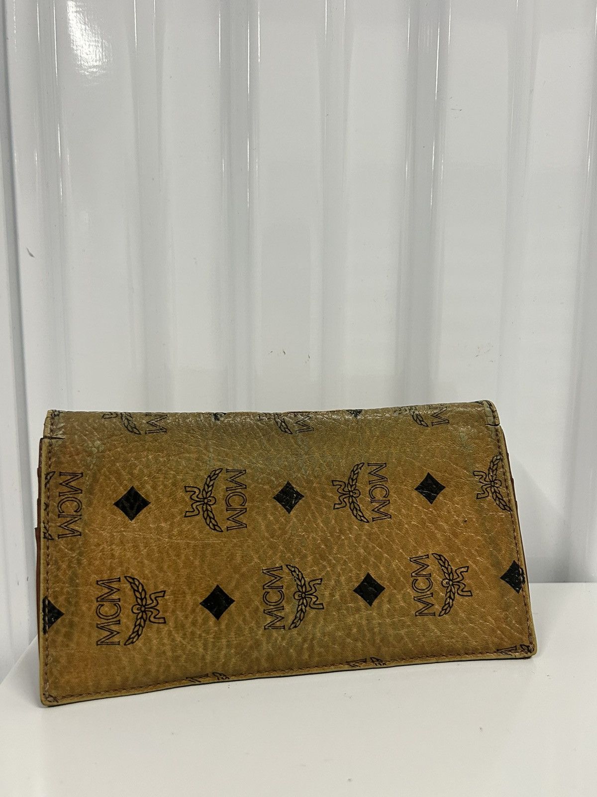 MCM Vintage Mcm cognac handmade longwallet Size ONE SIZE - 2 Thumbnail