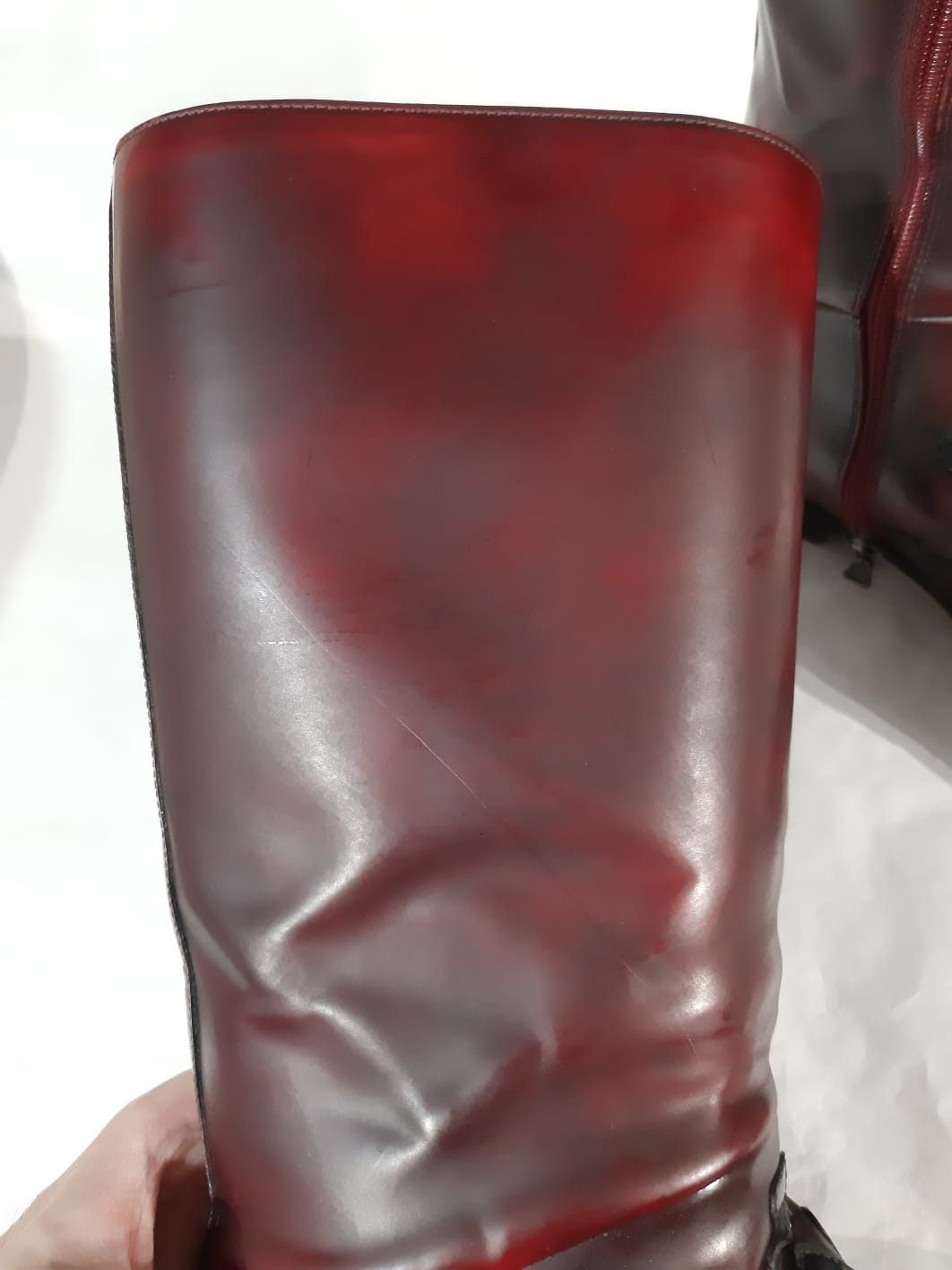 Prada Trompe-l'oeil Crocodile High Boots FW 2008 Runway Size US 8.5 / EU 41-42 - 11 Thumbnail