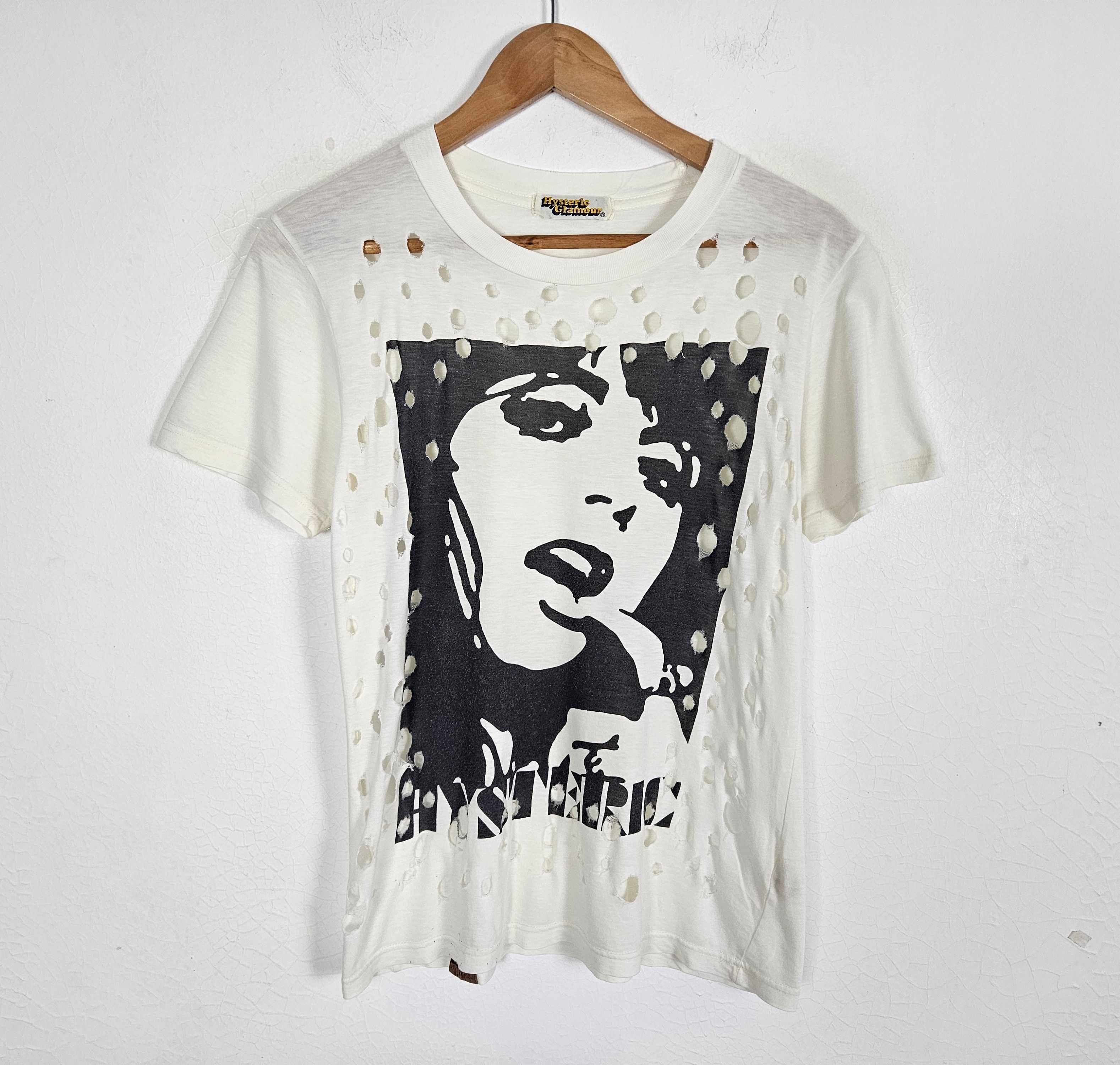 Hysteric Glamour Hysteric Glamour holes shirt Size US S / EU 44-46 / 1 - 2 Thumbnail