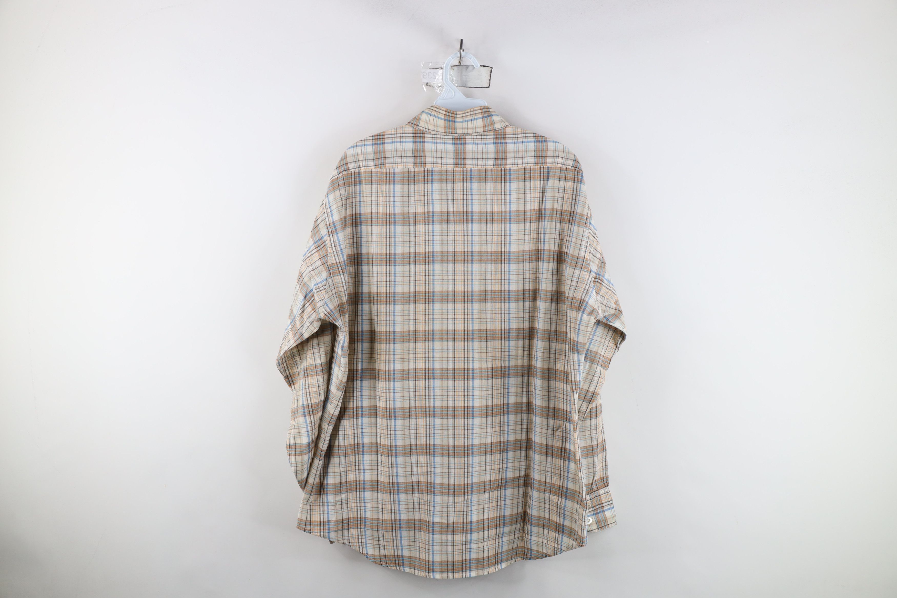 Levi's Vintage 70s Levis Western Cowboy Button Shirt Plaid USA Size US L / EU 52-54 / 3 - 12 Thumbnail