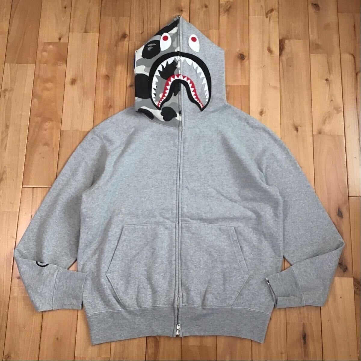Bape × Nigo 🔥NFS limited🔥 BAPE camo Shark full zip hoodie a bathing ape Size US M / EU 48-50 / 2 - 1 Thumbnail