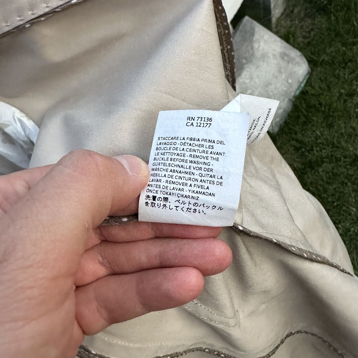Weekend Max Mara Weekend Max Mara Coat Trench Beige Size L / US 10 / IT 46 - 24 Thumbnail