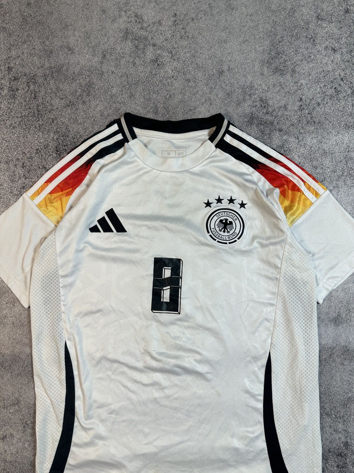 Adidas Adidas Germany 8 Kroos 24/25 Soccer Jersey Blokecore Rare M Size US M / EU 48-50 / 2 - 3 Thumbnail