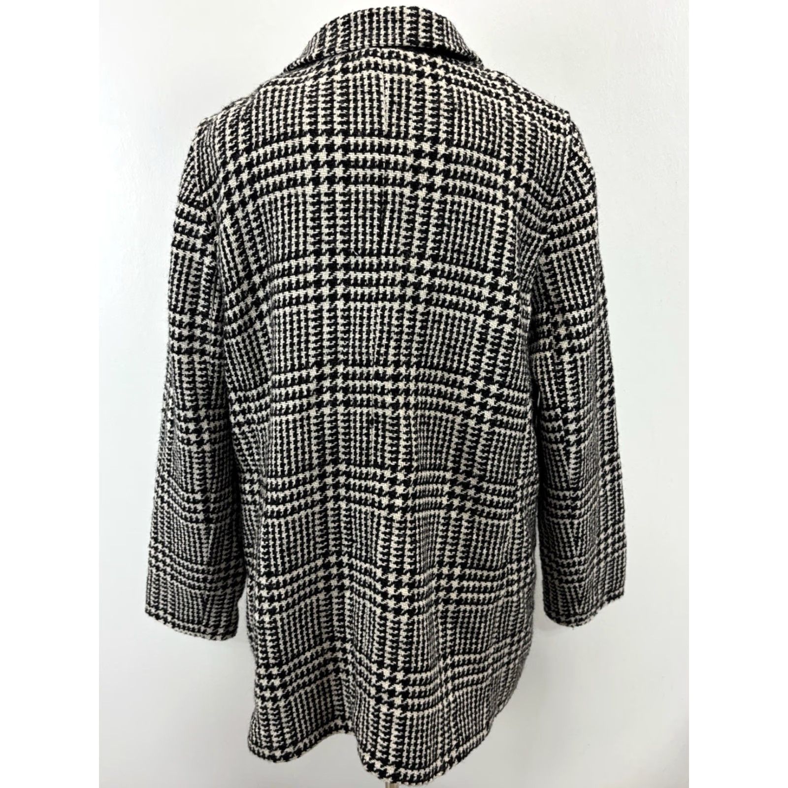 Talbots Talbots Wool Houndstooth Blazer Jacket sz 16 Plaid Double Breasted Classic Size XXL / US 16-18 / IT 52-54 - 3 Thumbnail