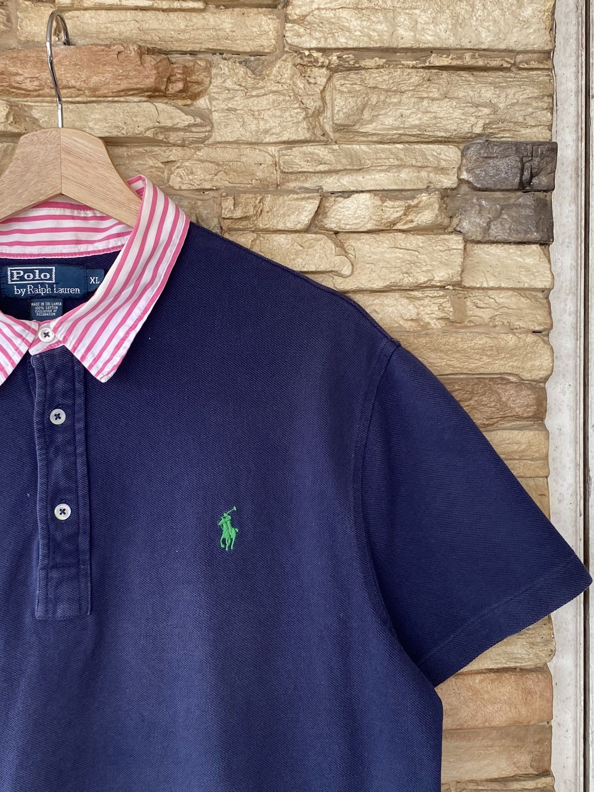 Polo Ralph Lauren Vintage 90s Polo Ralph Lauren Polo Shirt Size US XL / EU 56 / 4 - 2 Thumbnail
