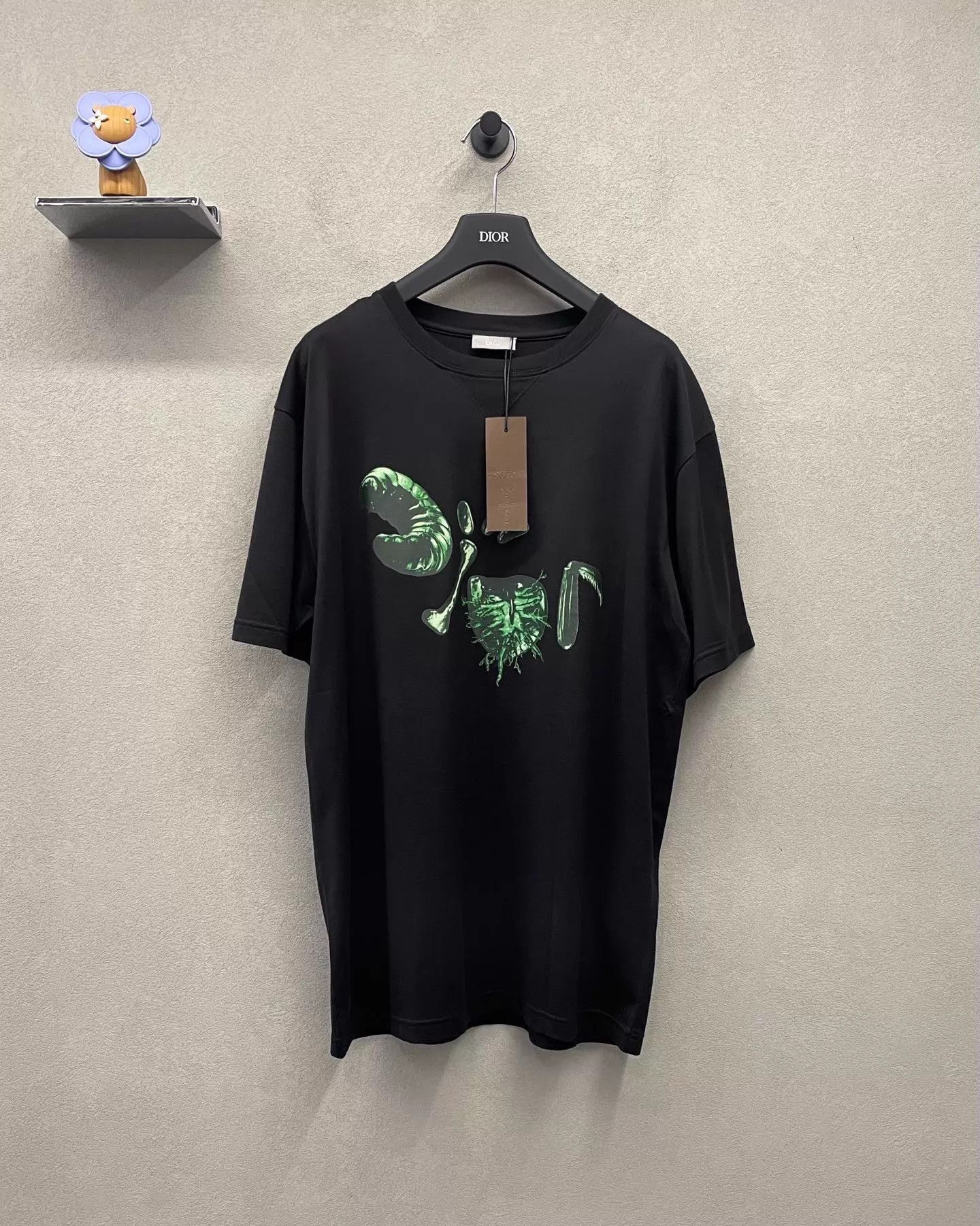Dior Dior x Travis Scott Black Short Sleeve T-Shirt L Size US L / EU 52-54 / 3 - 1 Thumbnail