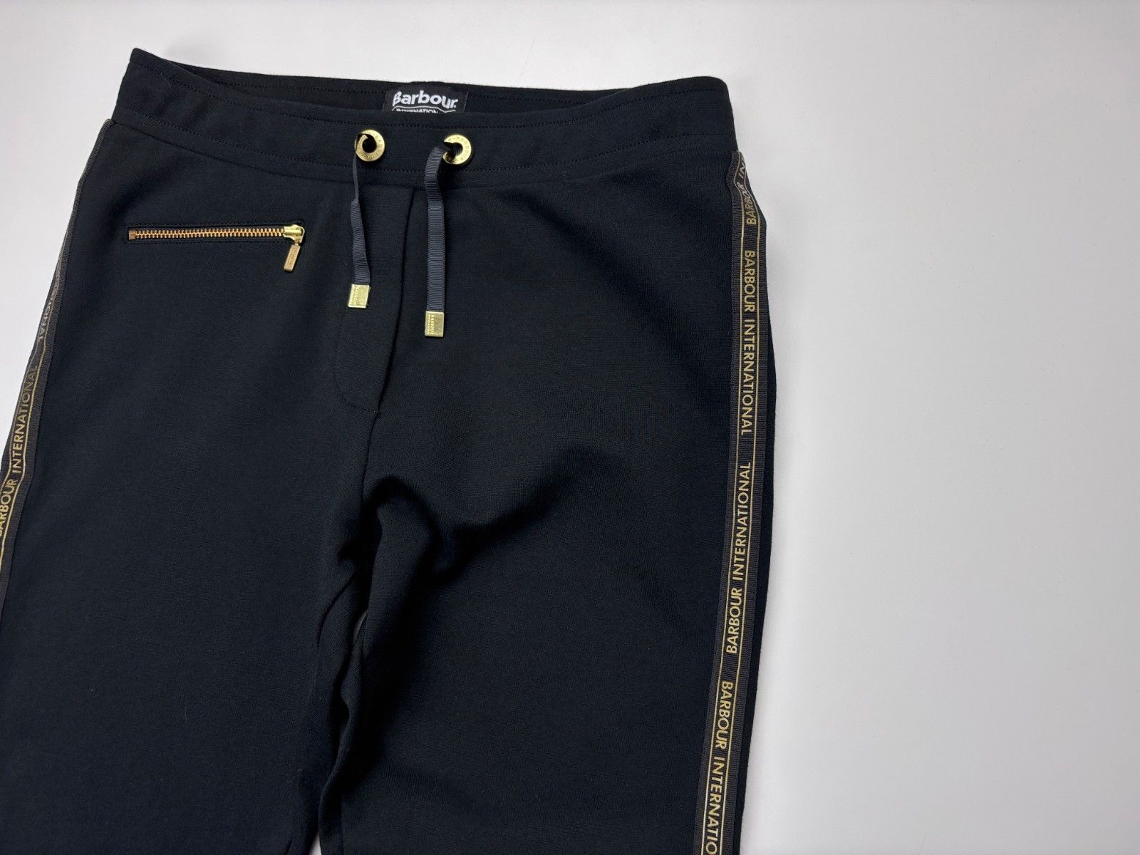 Barbour Barbour International Podium Trousers Joggers Black US 8 Size 30" / US 8 / IT 44 - 2 Thumbnail