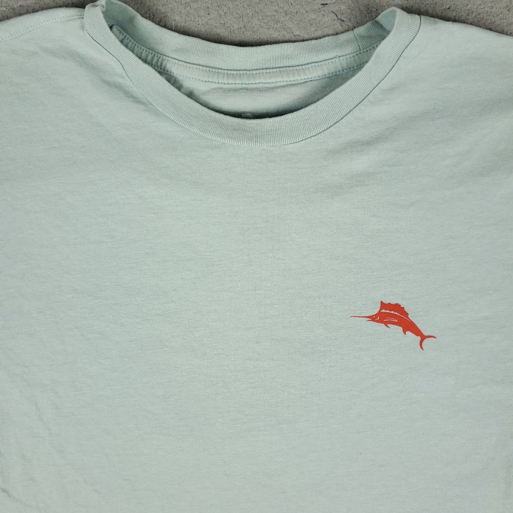 Tommy Bahama Tommy Bahama T-Shirt Mens M Blue/Gray Graphic Short Sleeve Crew Neck Logo Casual Vintage: No Size US M / EU 48-50 / 2 - 3 Thumbnail