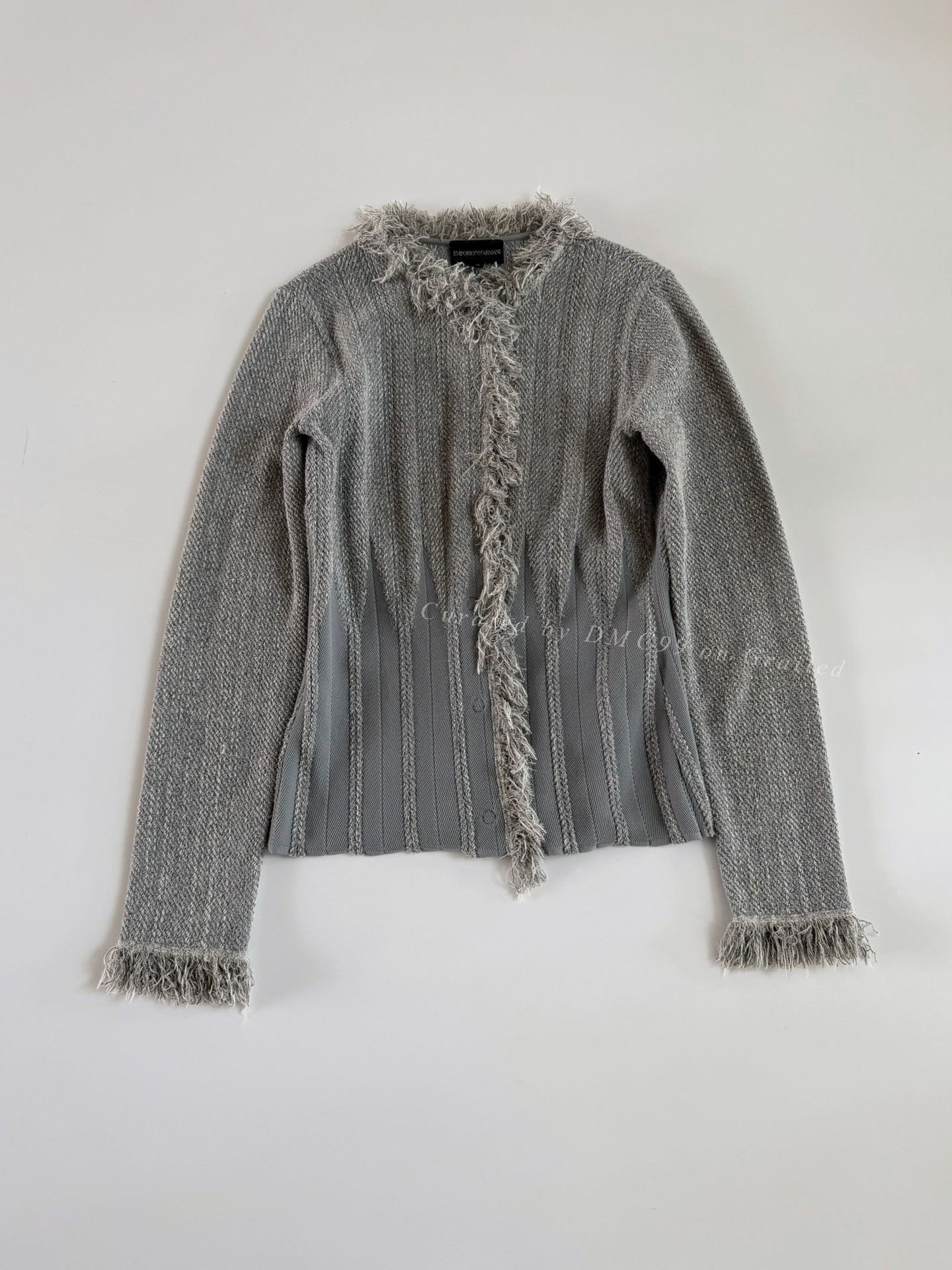 Emporio Armani Emporio Armani Fringed Collar Coat Size XS / US 0-2 / IT 36-38 - 1 Thumbnail