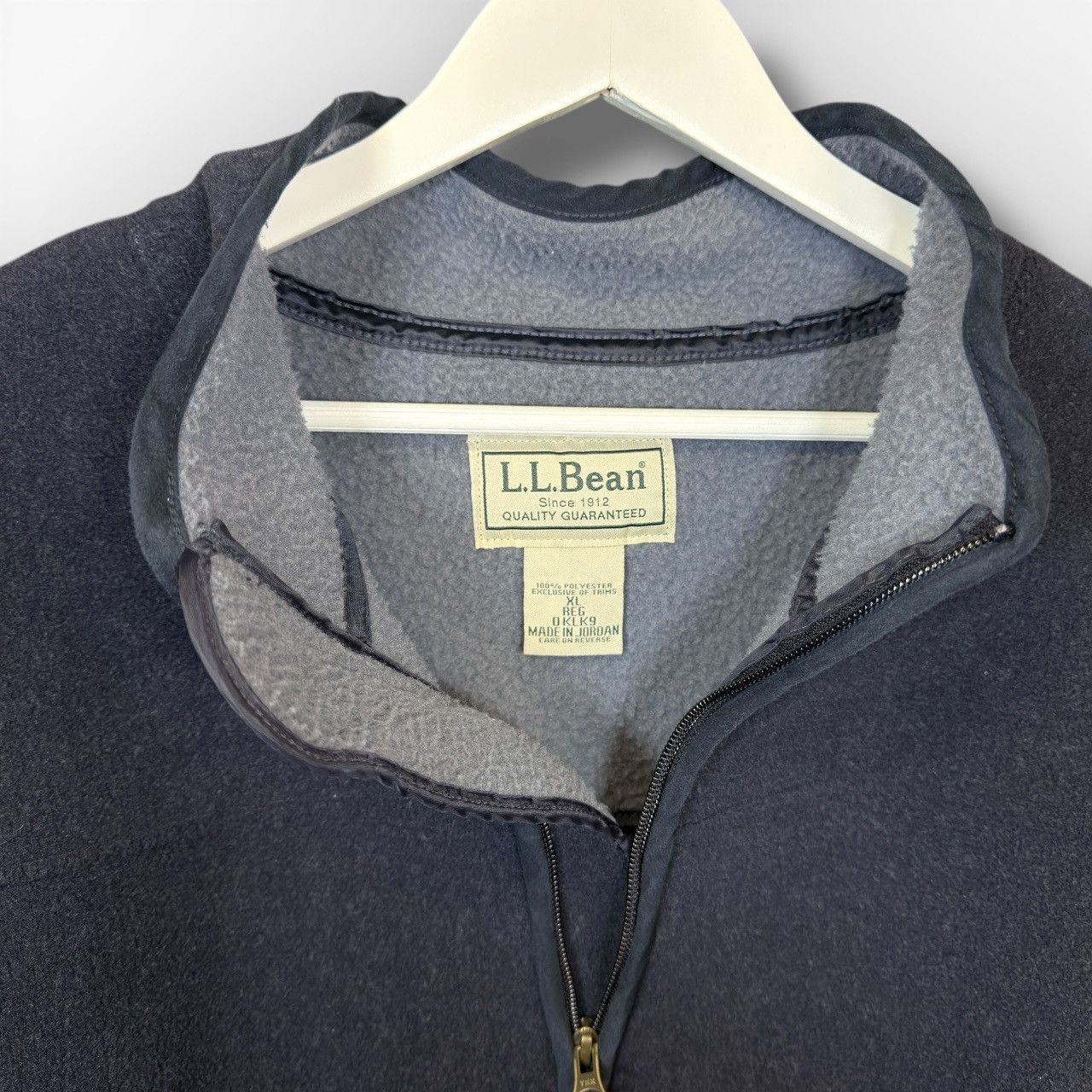 L.L. Bean L.L. Bean Fleece Sherpa Lined Full Zip Jacket Size US XL / EU 56 / 4 - 4 Thumbnail