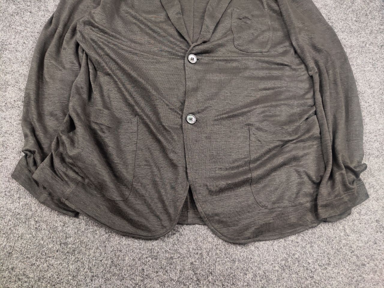 Gran Sasso Gran Sasso Italy Design Linen blazer Oliver Casual Jacket Size US M / EU 48-50 / 2 - 5 Thumbnail