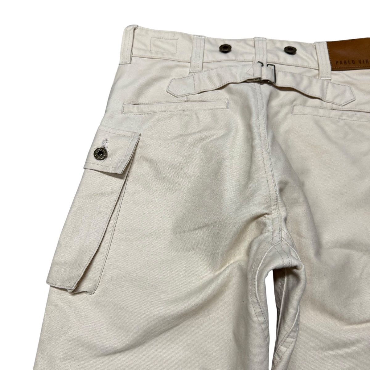 Kaptain Sunshine PABLO VINCI Oiled Chinos Monkey Pants Size US 30 / EU 46 - 10 Thumbnail