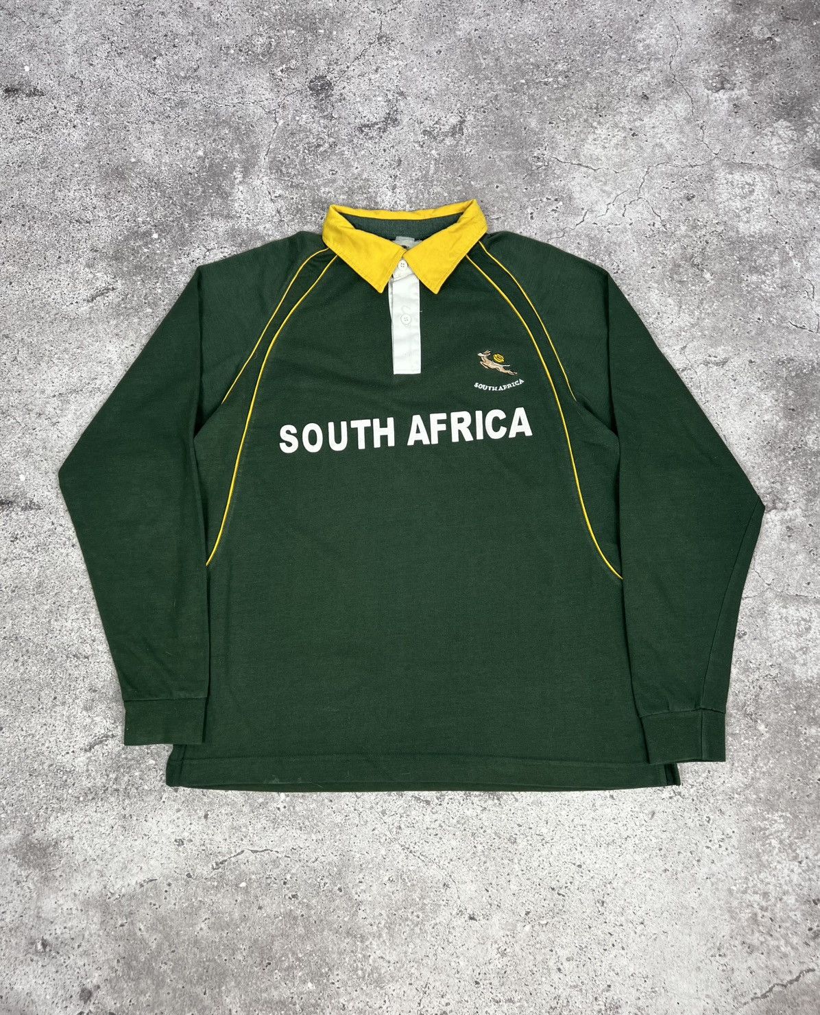 Other Vintage South Africa Rugby Long Sleeve Size US L / EU 52-54 / 3 - 1 Thumbnail