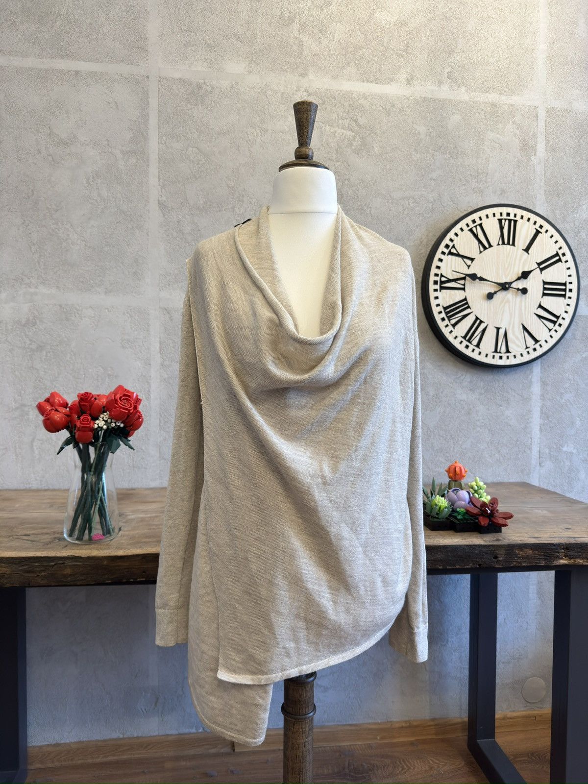 Allsaints Vintage Allsaints woolen avant garde sweater rick swag japan Size M / US 6-8 / IT 42-44 - 1 Thumbnail