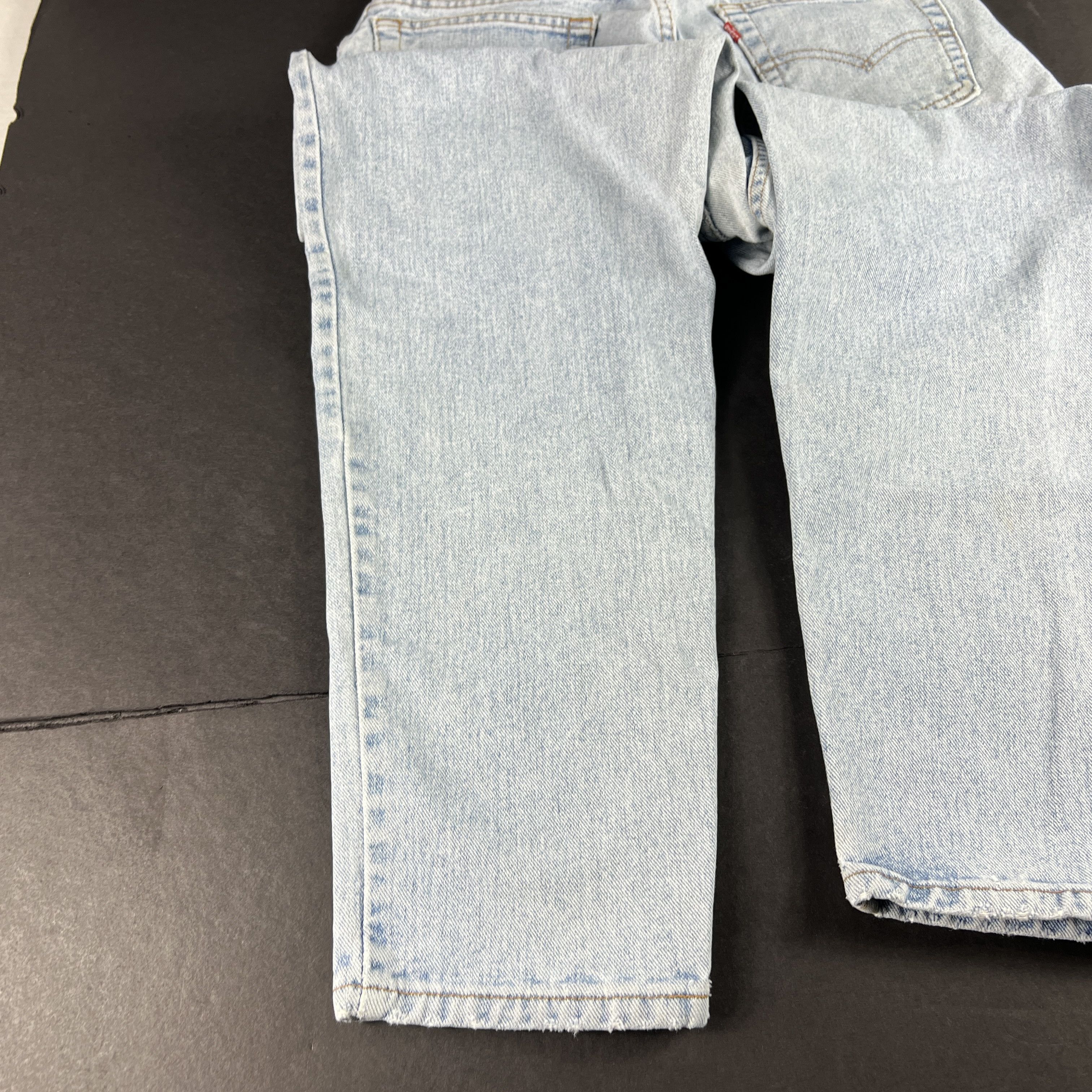 Levi's × Vintage VTG 90s Levi's Jeans 560 Loose Tapered Blue Cotton Denim Size US 30 / EU 46 - 17 Thumbnail