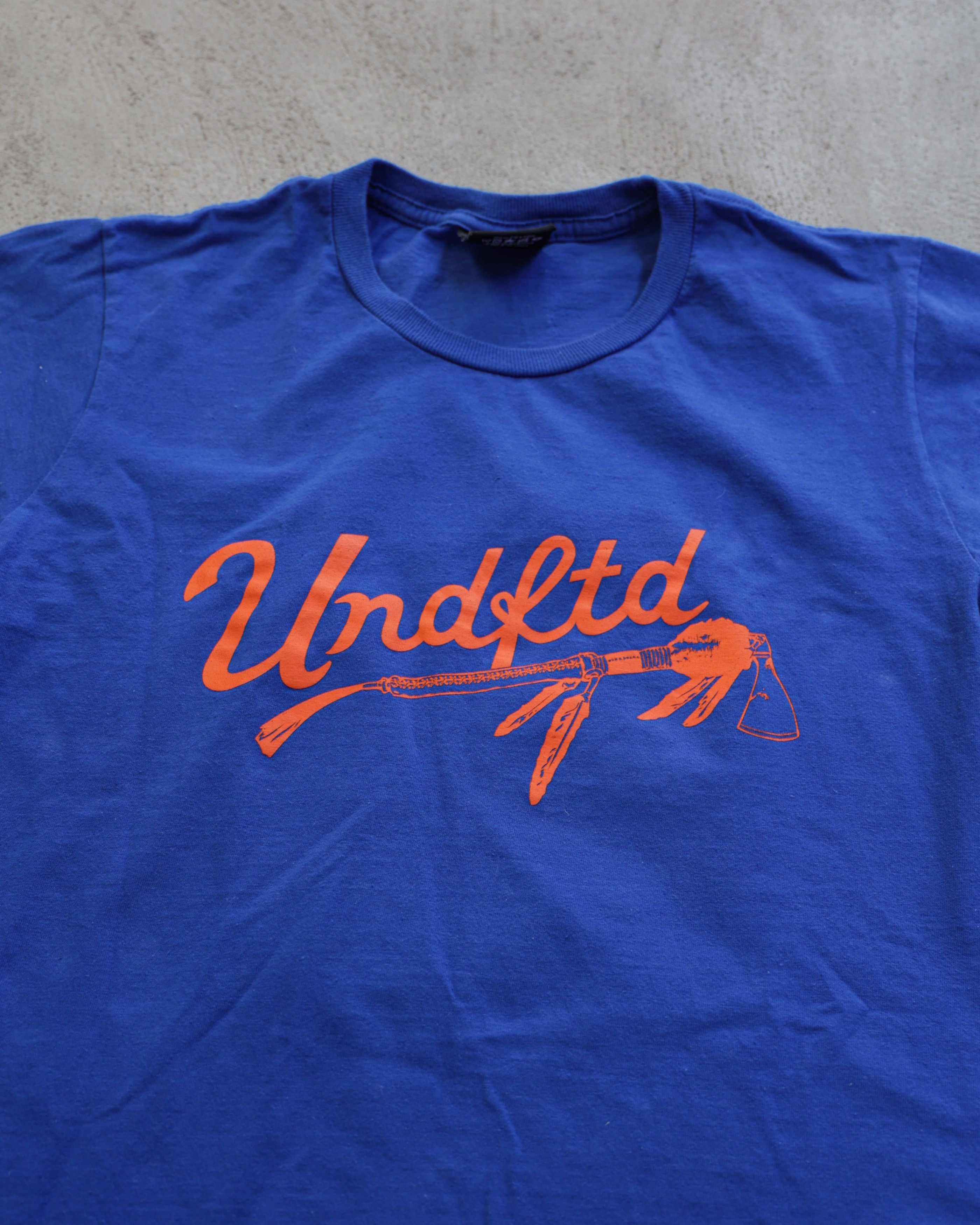 Undefeated UNDEFEATED Ax Blue Tee Size US S / EU 44-46 / 1 - 3 Thumbnail