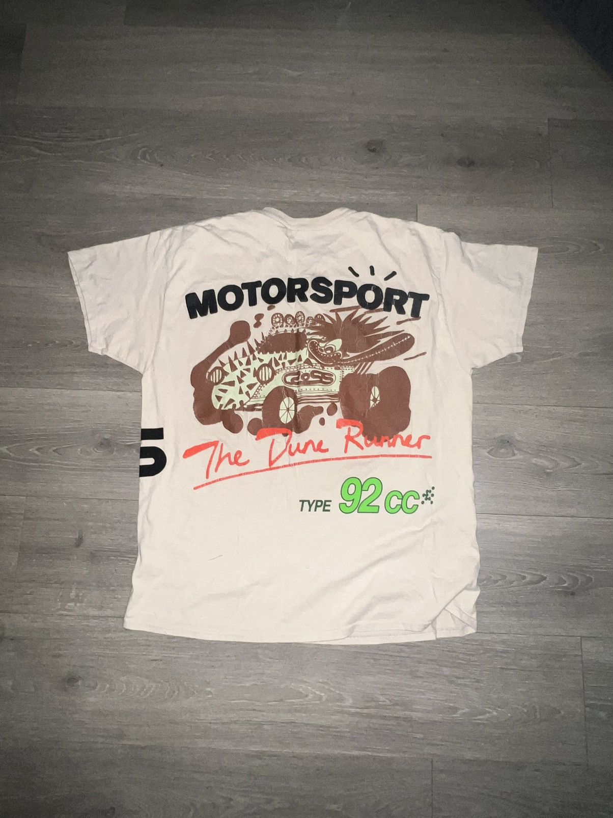 Travis Scott Travis Scott Motorsport Tee Size US L / EU 52-54 / 3 - 2 Thumbnail