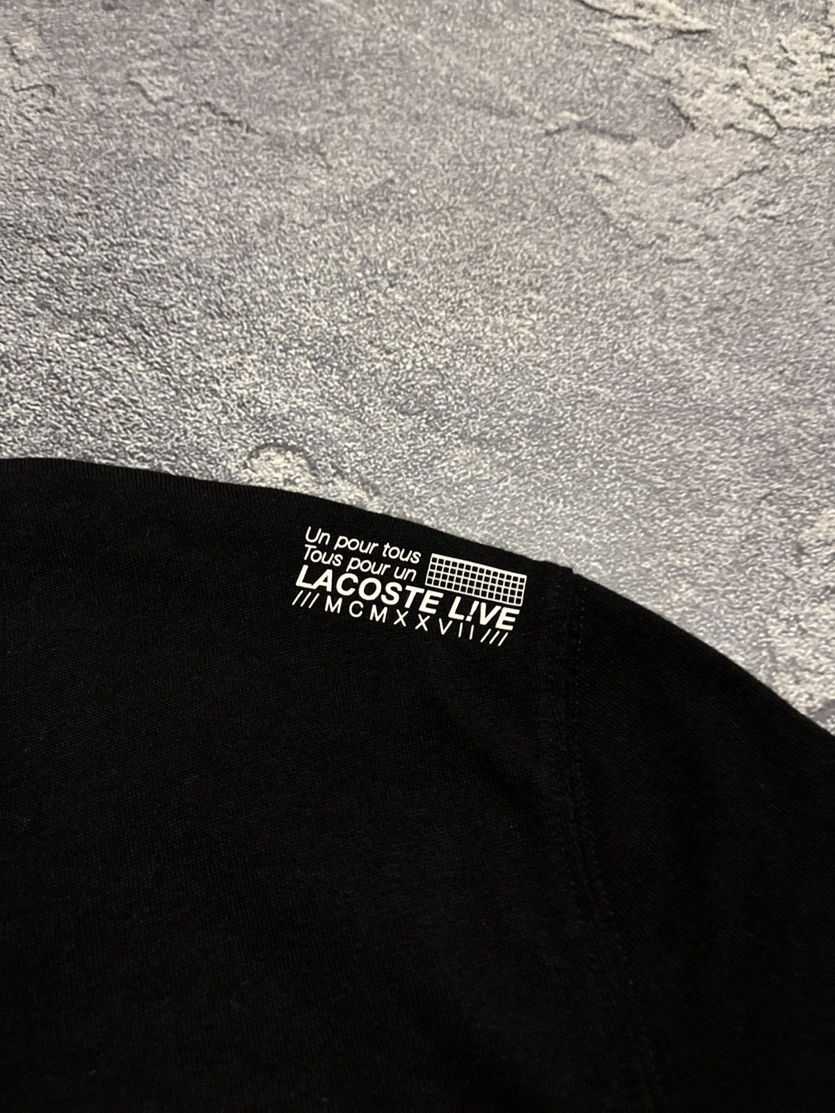 Lacoste Lacoste Live Luxury Streetwear Tee Size US XL / EU 56 / 4 - 4 Thumbnail