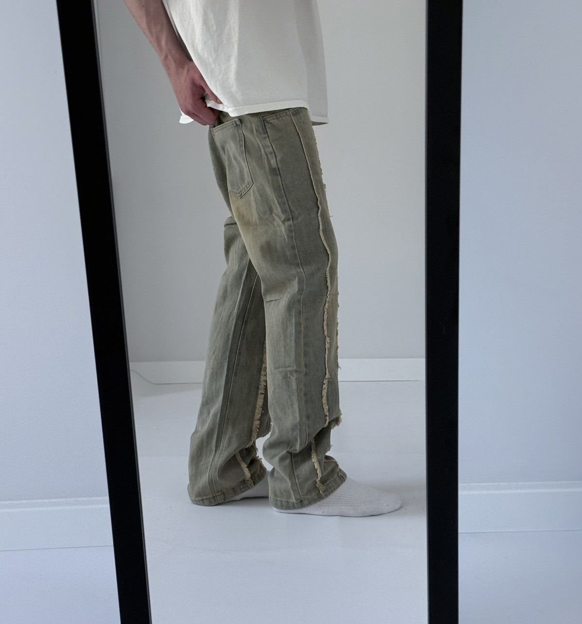 Other Vintage y2k buggy wide track streetwear avantgarde jeans Size US 31 - 5 Thumbnail