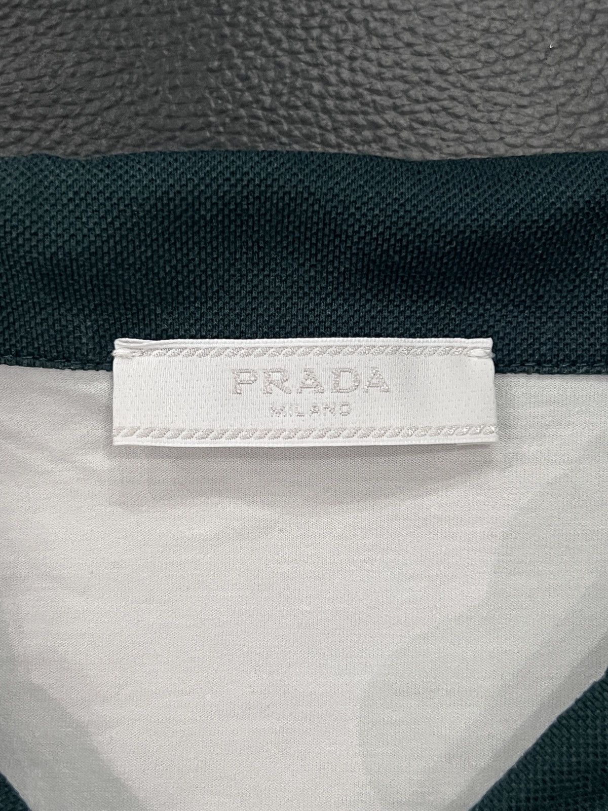 Prada Prada Colorblock Panel Structured Polo Shirt Size US XXL / EU 58 / 5 - 9 Thumbnail