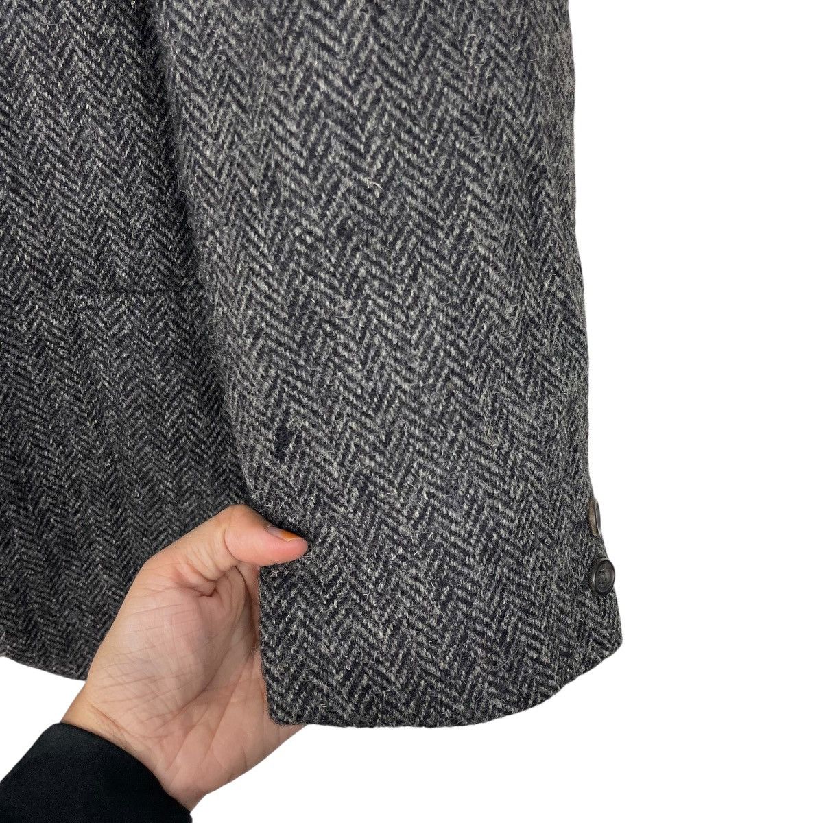 Harris Tweed Harris Tweed x Hollywood Herringbone Wool Casual Jacket Size US M / EU 48-50 / 2 - 13 Thumbnail