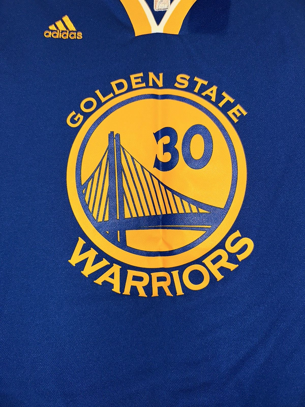 Adidas Steph Curry #30 Official Adidas Jersey 2016 Size US M / EU 48-50 / 2 - 3 Thumbnail