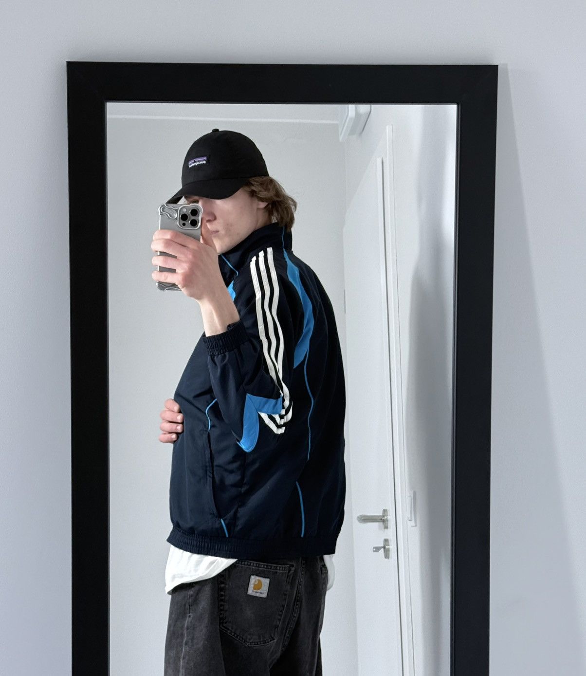 Adidas Vintage Adidas y2k avantgarde streetwear rare track jacket Size US M / EU 48-50 / 2 - 1 Thumbnail