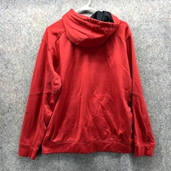 Nike Nike Sweater Hooded Full Zip Men Large Red VTG Swoosh Logo Knit Casual Size US L / EU 52-54 / 3 - 2 Thumbnail