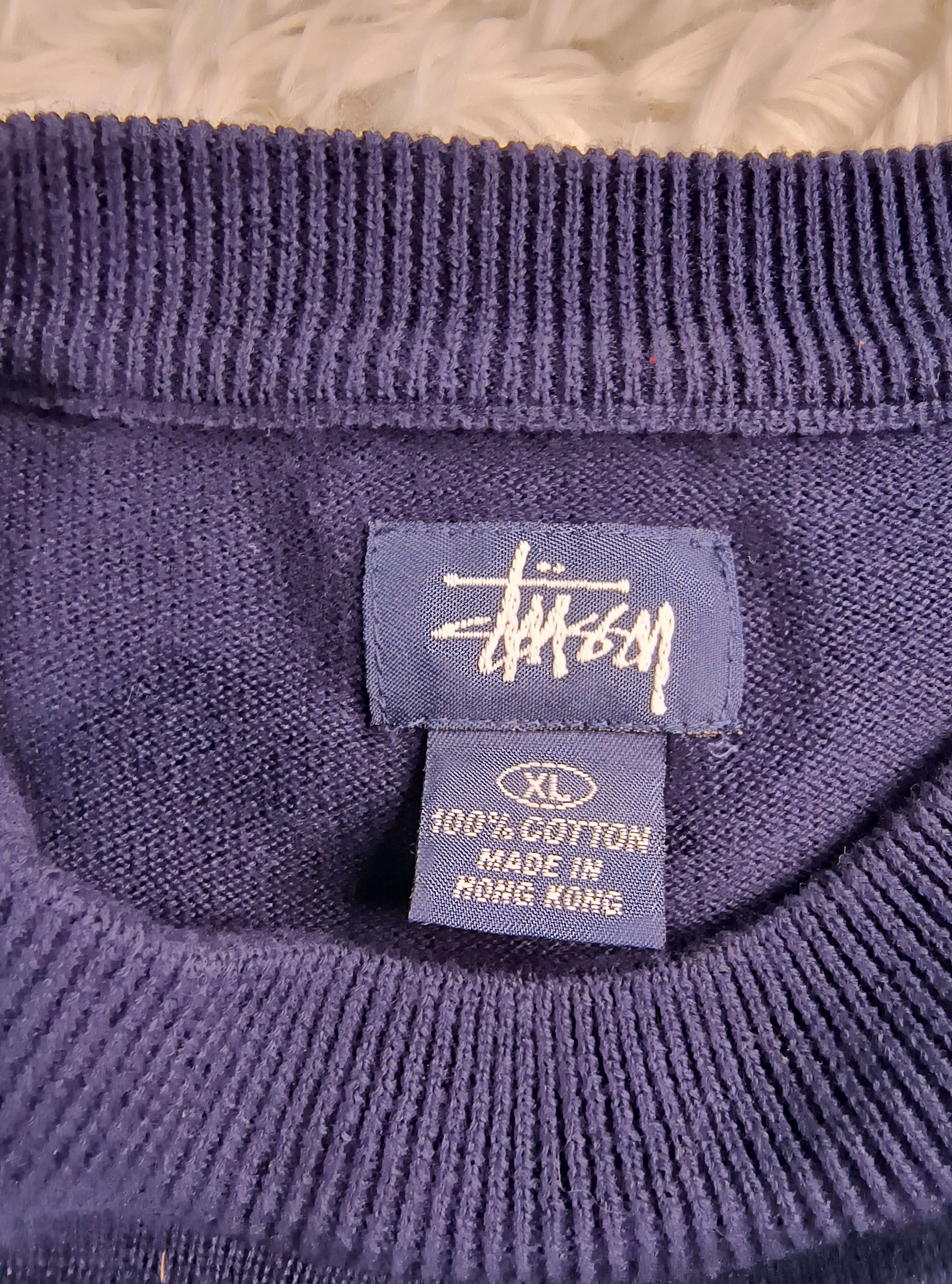 Other Vintage Stussy 90s sweater Size US XL / EU 56 / 4 - 4 Thumbnail