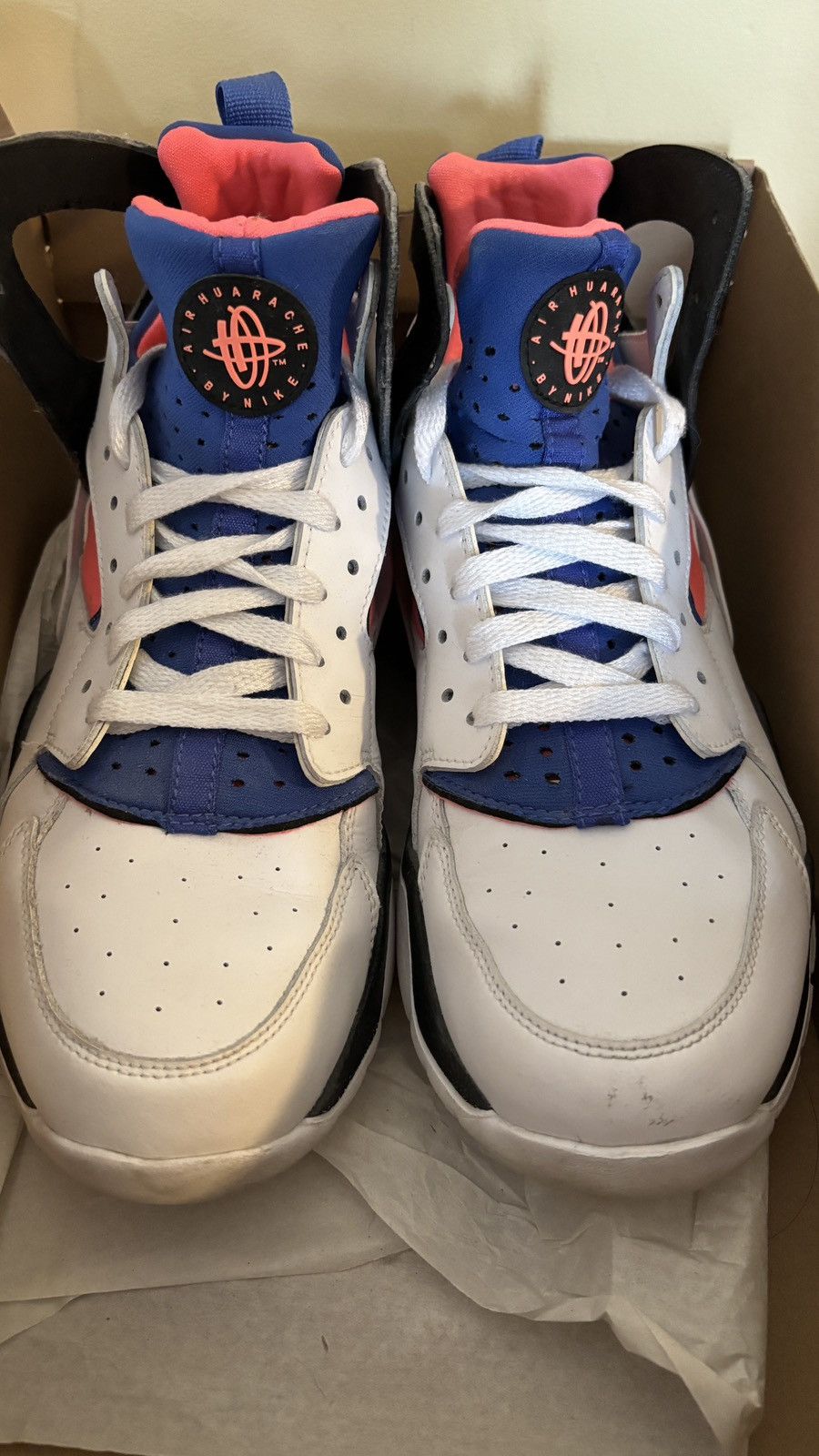 NIKE AIR HUARACHE BBALL OG SZ 9.5