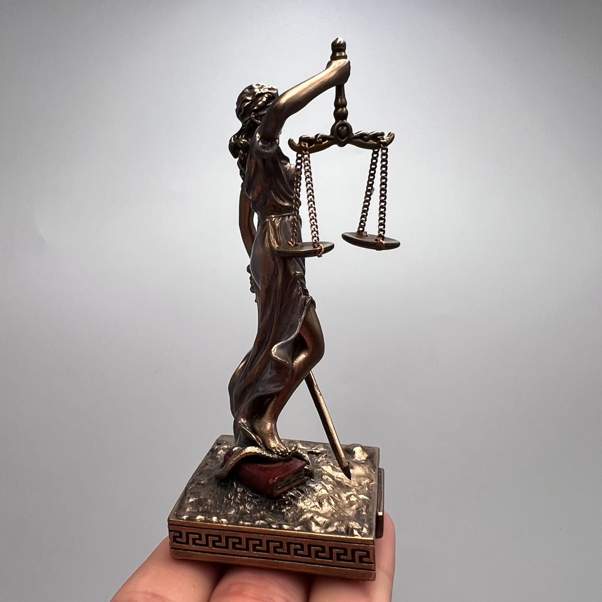 Other Veronese Lady Mini Statue Bronze Finish Figurine 39.38g Size ONE SIZE - 6 Thumbnail