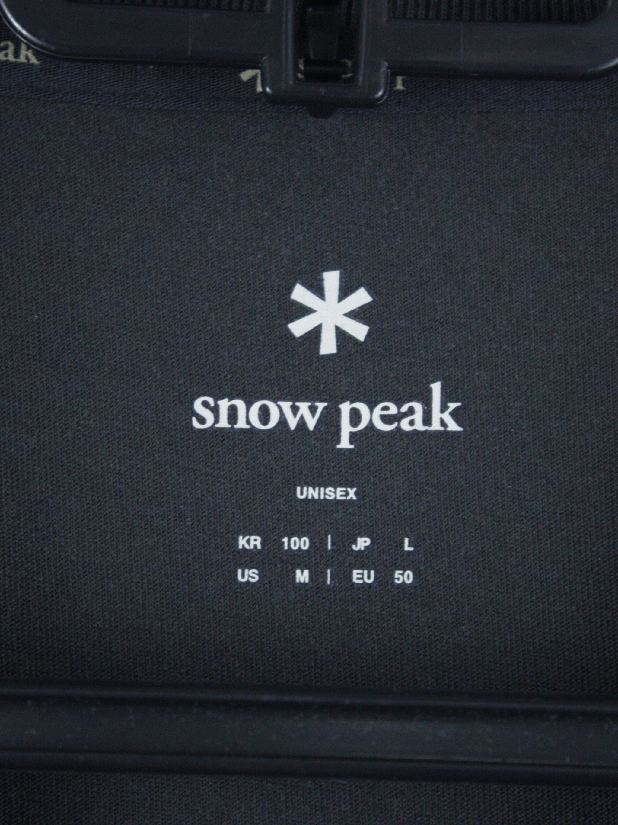 Snow Peak Snow Peak Graphic T-Shirt Outdoor Lifestyle Black Size US M / EU 48-50 / 2 - 7 Thumbnail